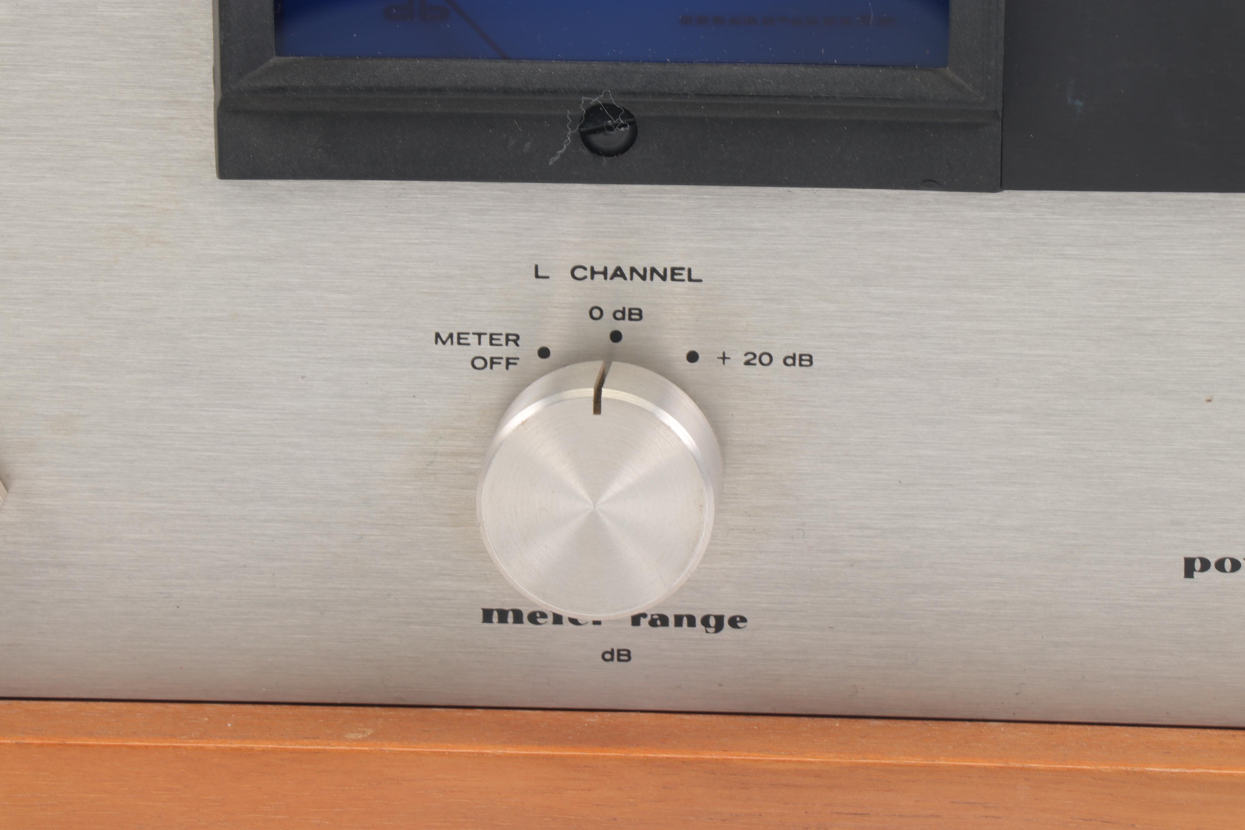 Marantz Model 250 Power Stereo Amplifier, Mid-Century