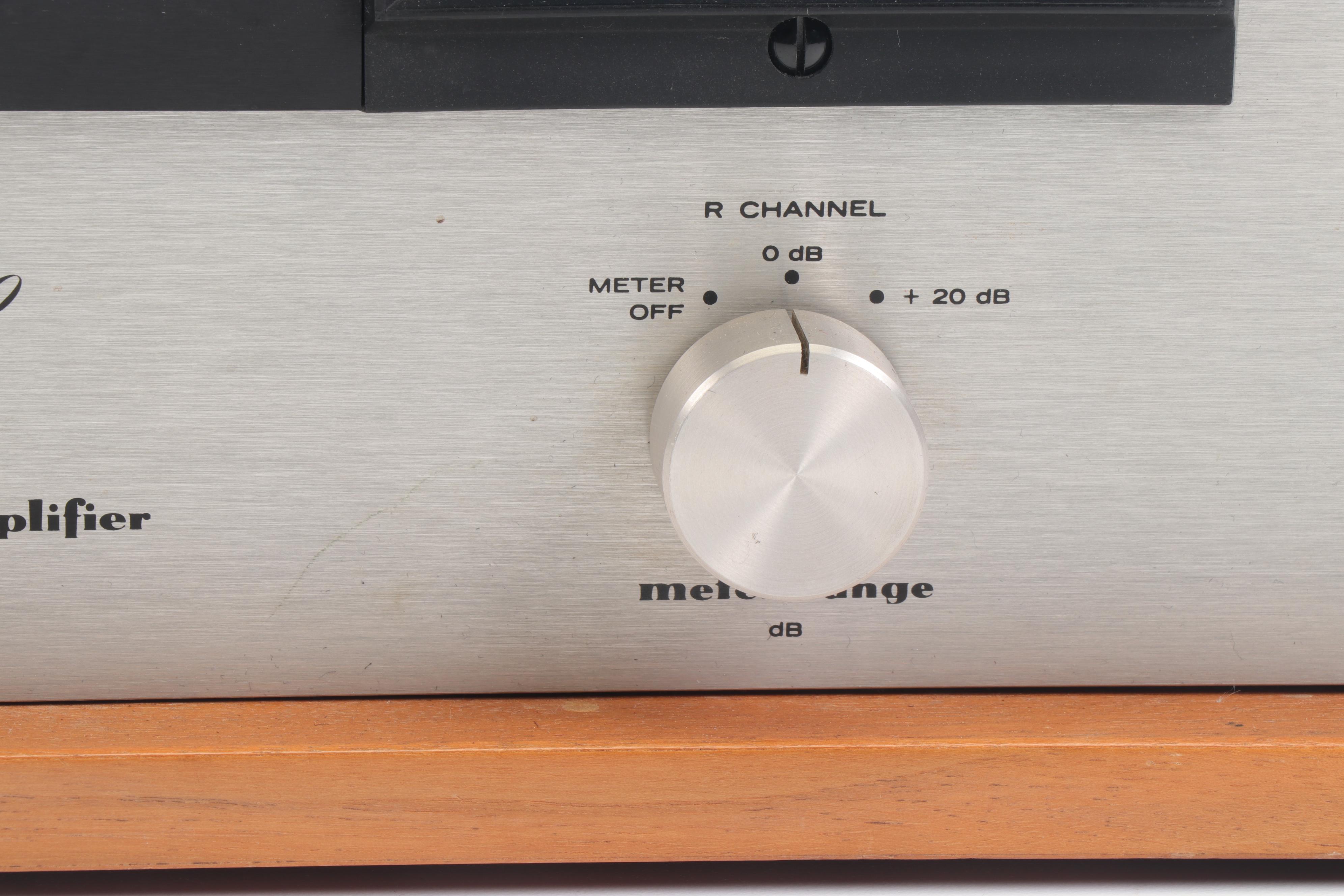 Marantz Model 250 Power Stereo Amplifier, Mid-Century