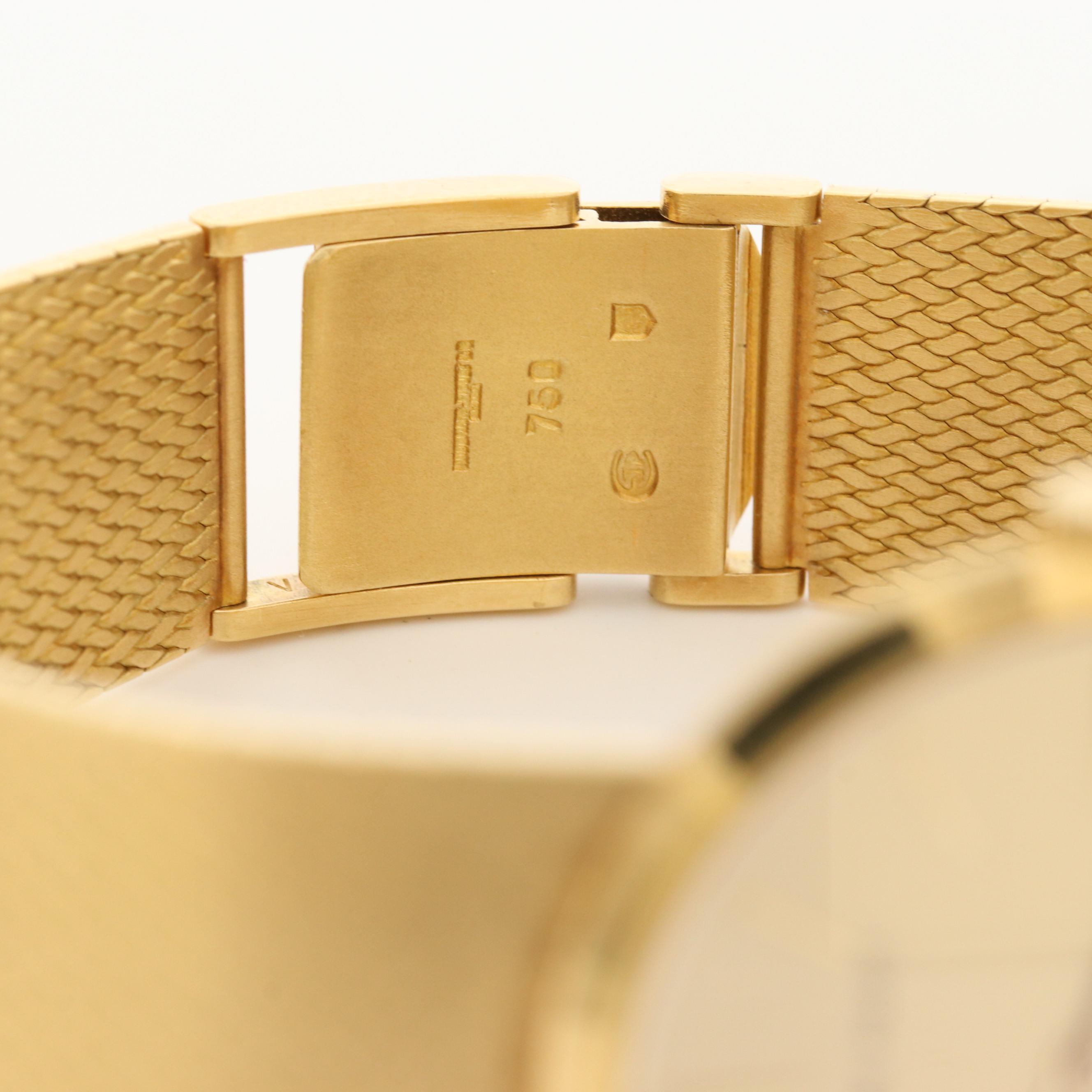Vintage Audemars Piguet Ultra-Thin 18K Gold Stem Wind Watch, Circa 1970