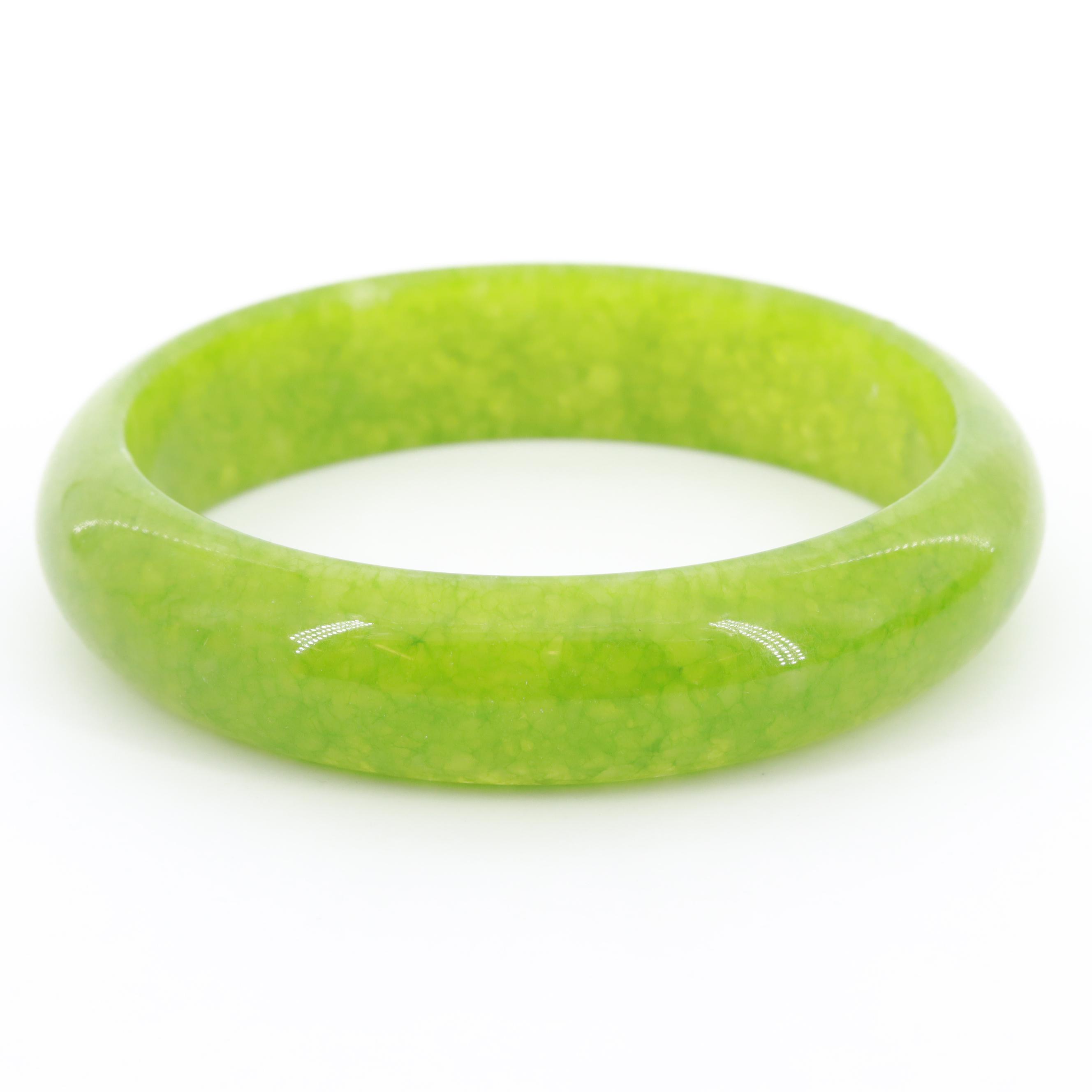 Quench Crackled Quartz Bangle Bracelet