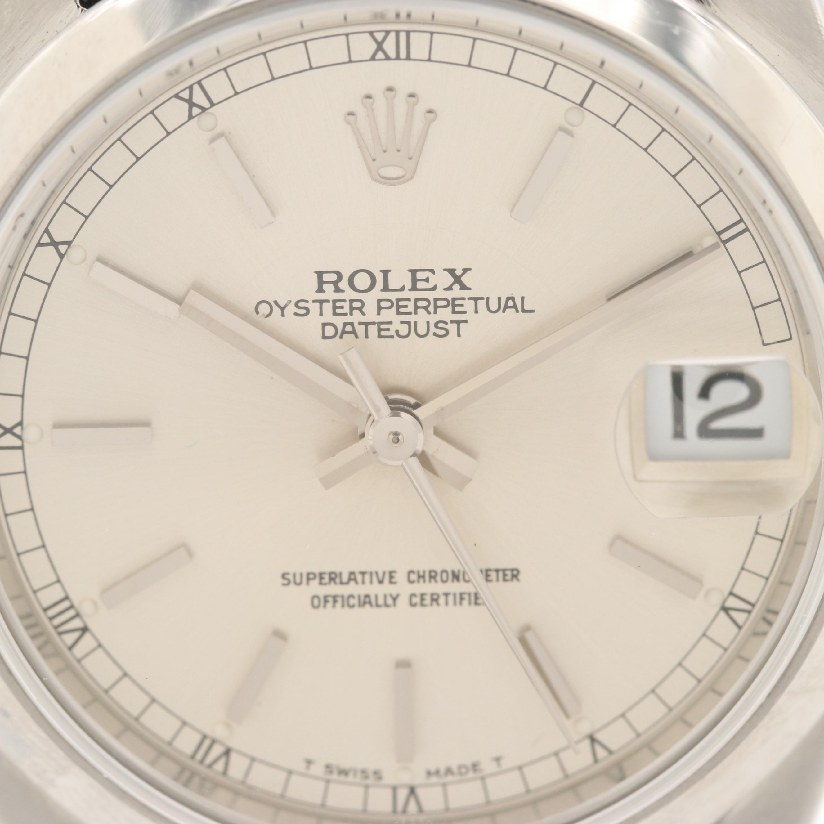 Rolex Datejust Midsize 78240 Stainless Steel Watch