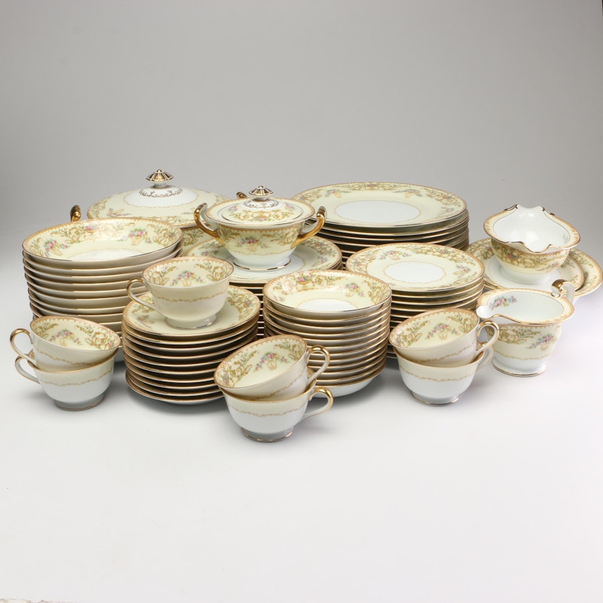 Noritake "Nanette" Dinnerware, Early 20th Century