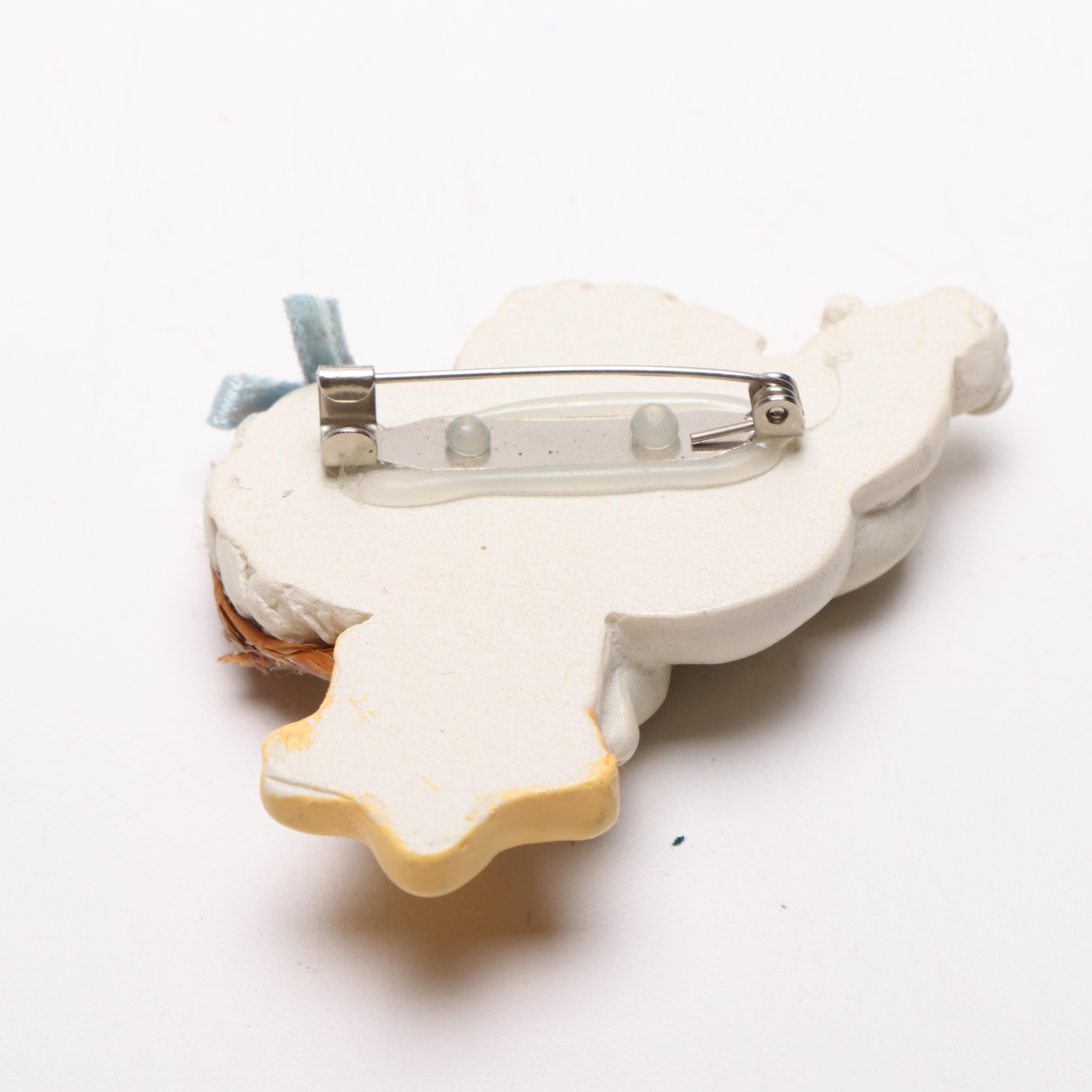 Cast Art Industries Dreamsicles Northern Lights Gypsum Figurines, Circa 1990s