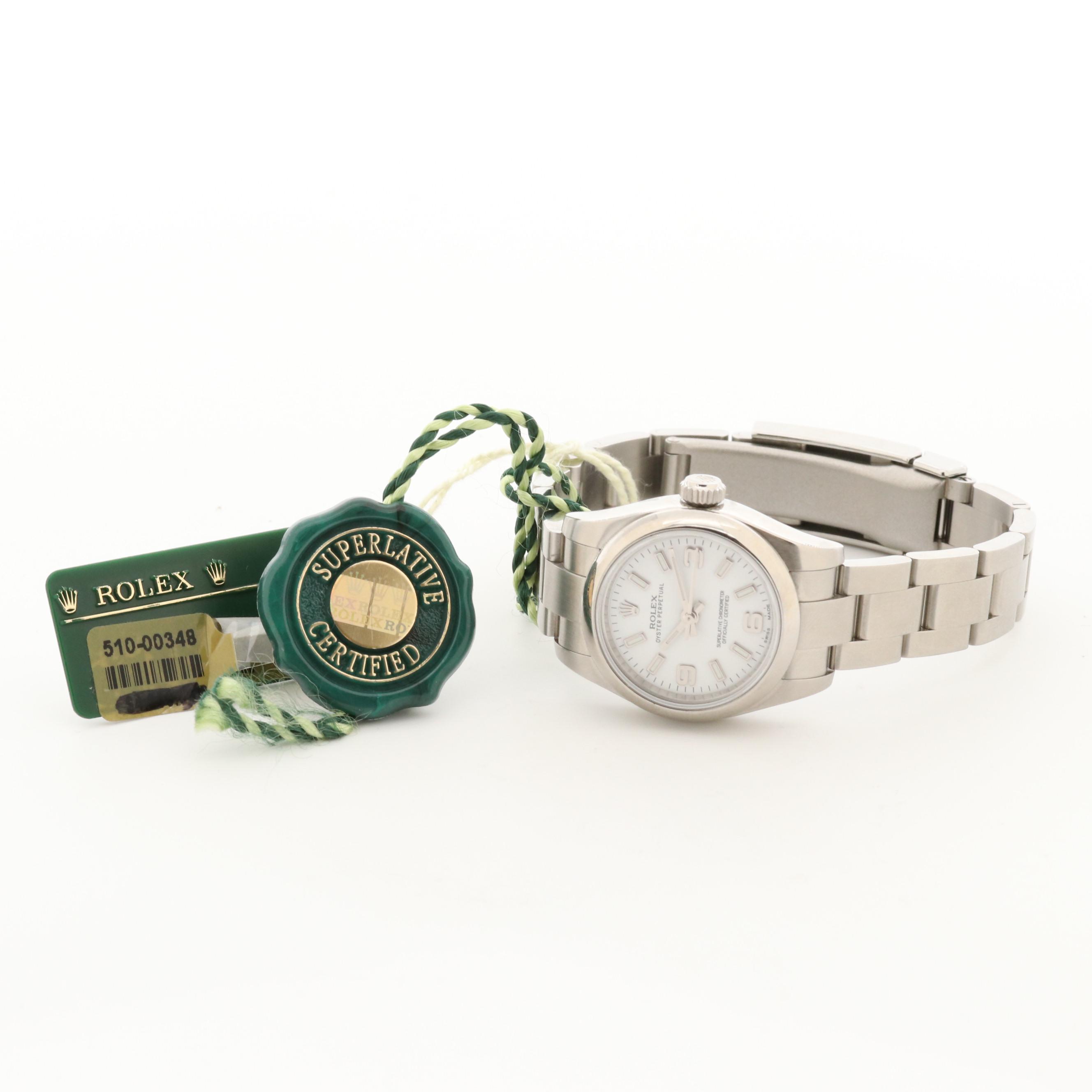 Rolex Oyster Perpetual 176200 Stainless Steel Automatic Watch