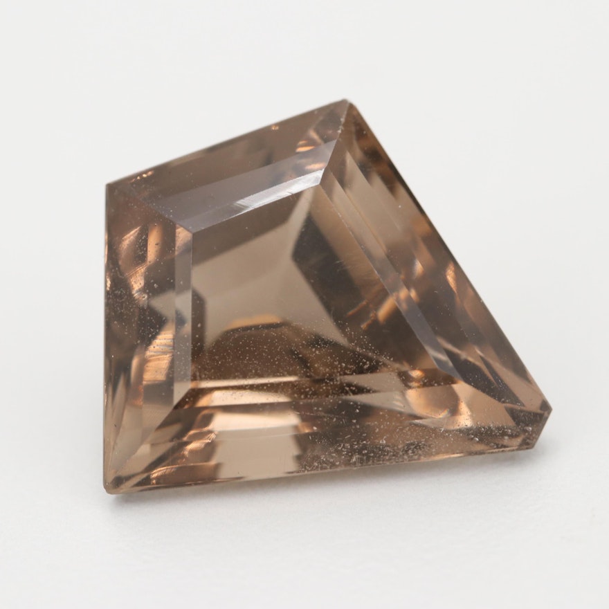 Loose 23.94 CT Smoky Quartz Gemstone