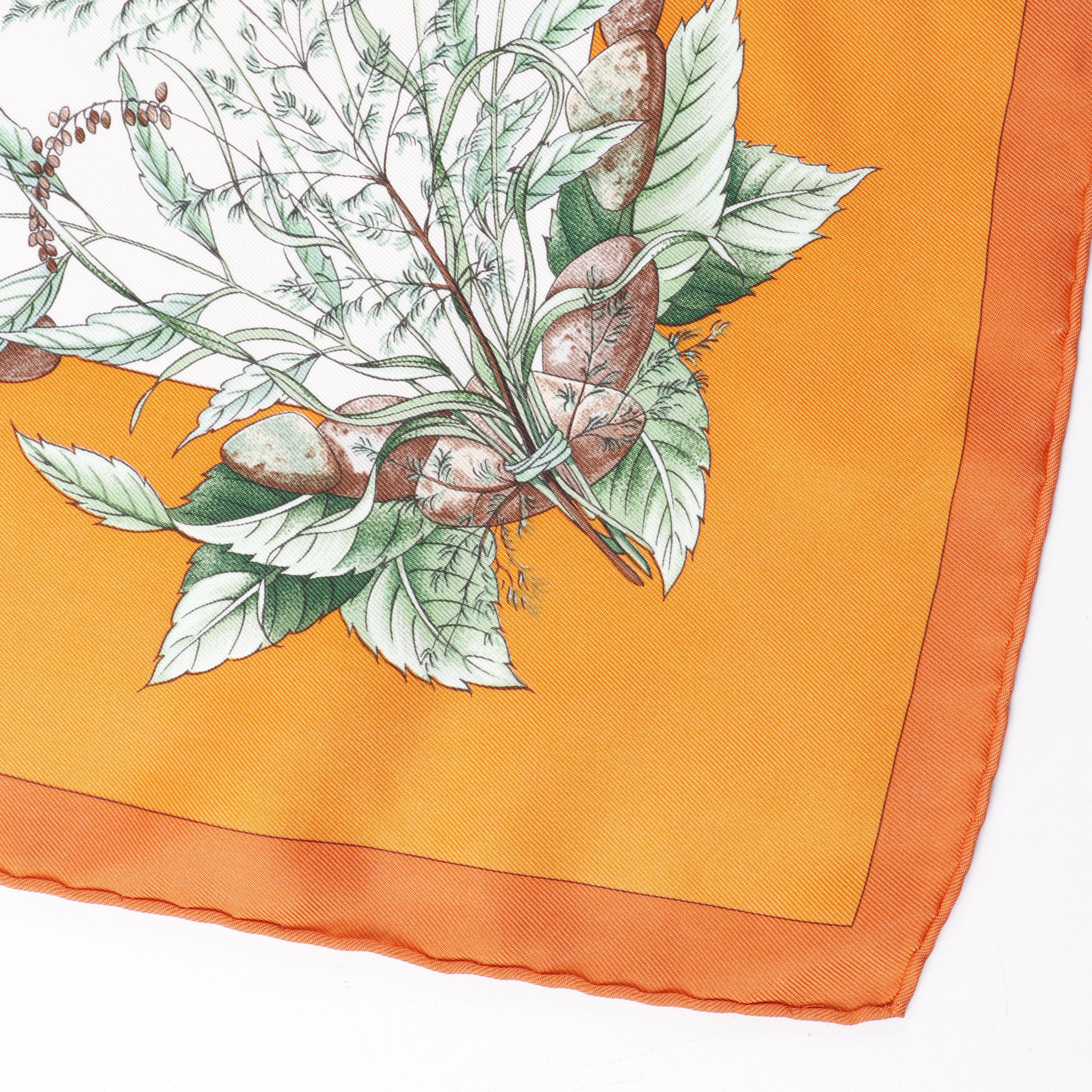 Hermès of Paris "Pythagore" Silk Scarf Designed by Zoé Pauwels