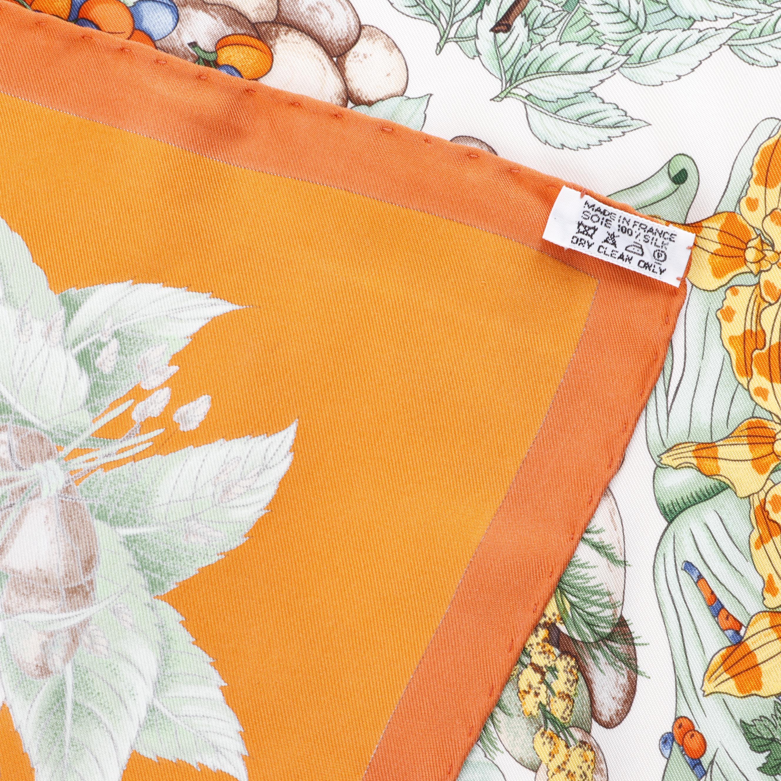 Hermès of Paris "Pythagore" Silk Scarf Designed by Zoé Pauwels