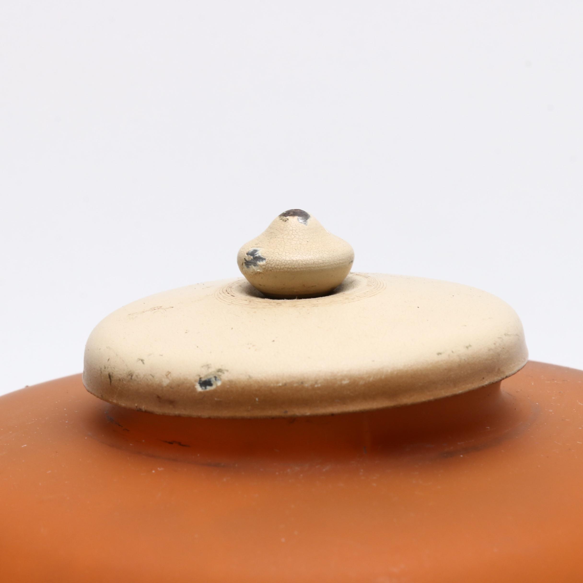 Aladdin Table Lamp with Reverse Painted Lamp Shade, Circa 1930s