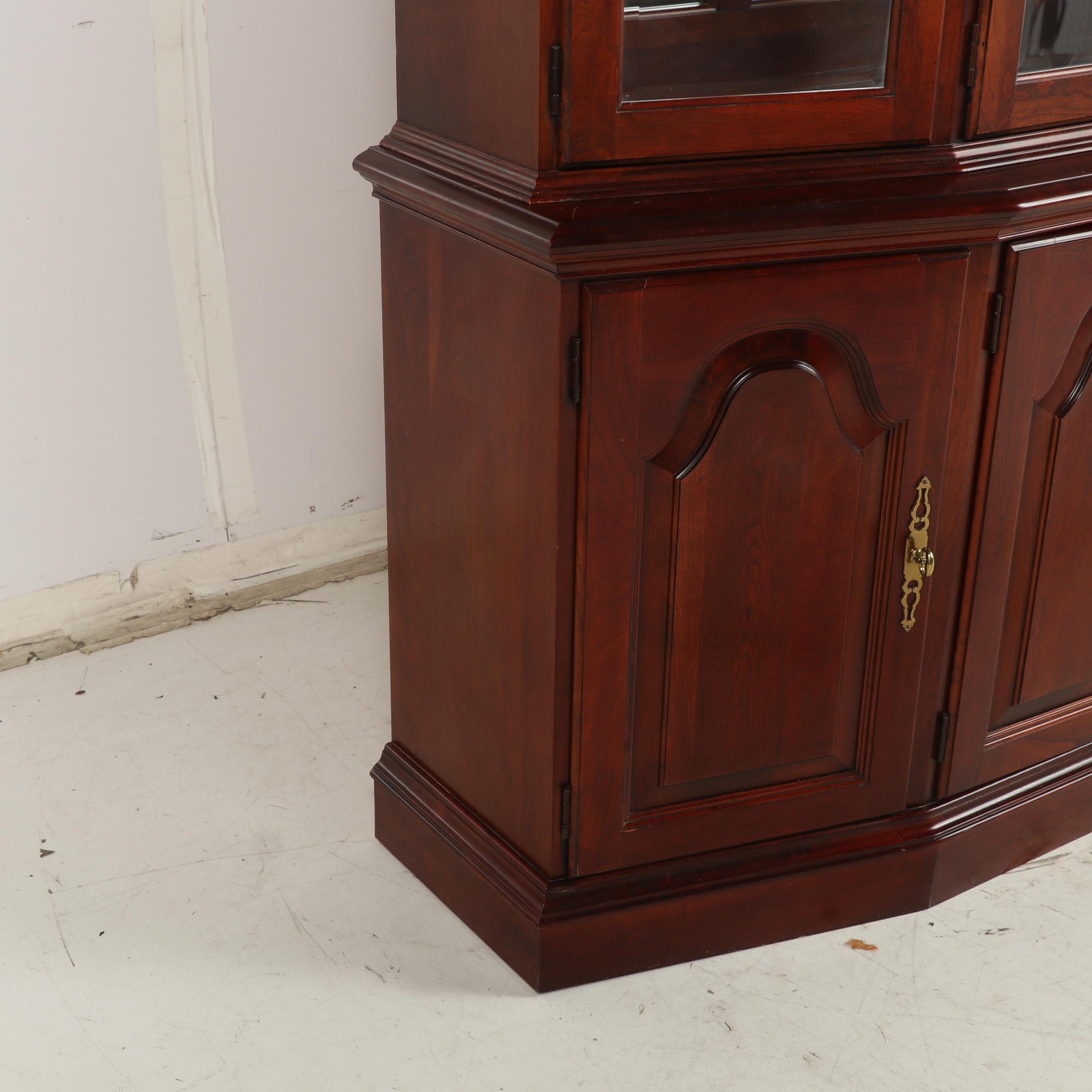 Pennsylvania House Transitional/Federal Style Cherry China Cabinet