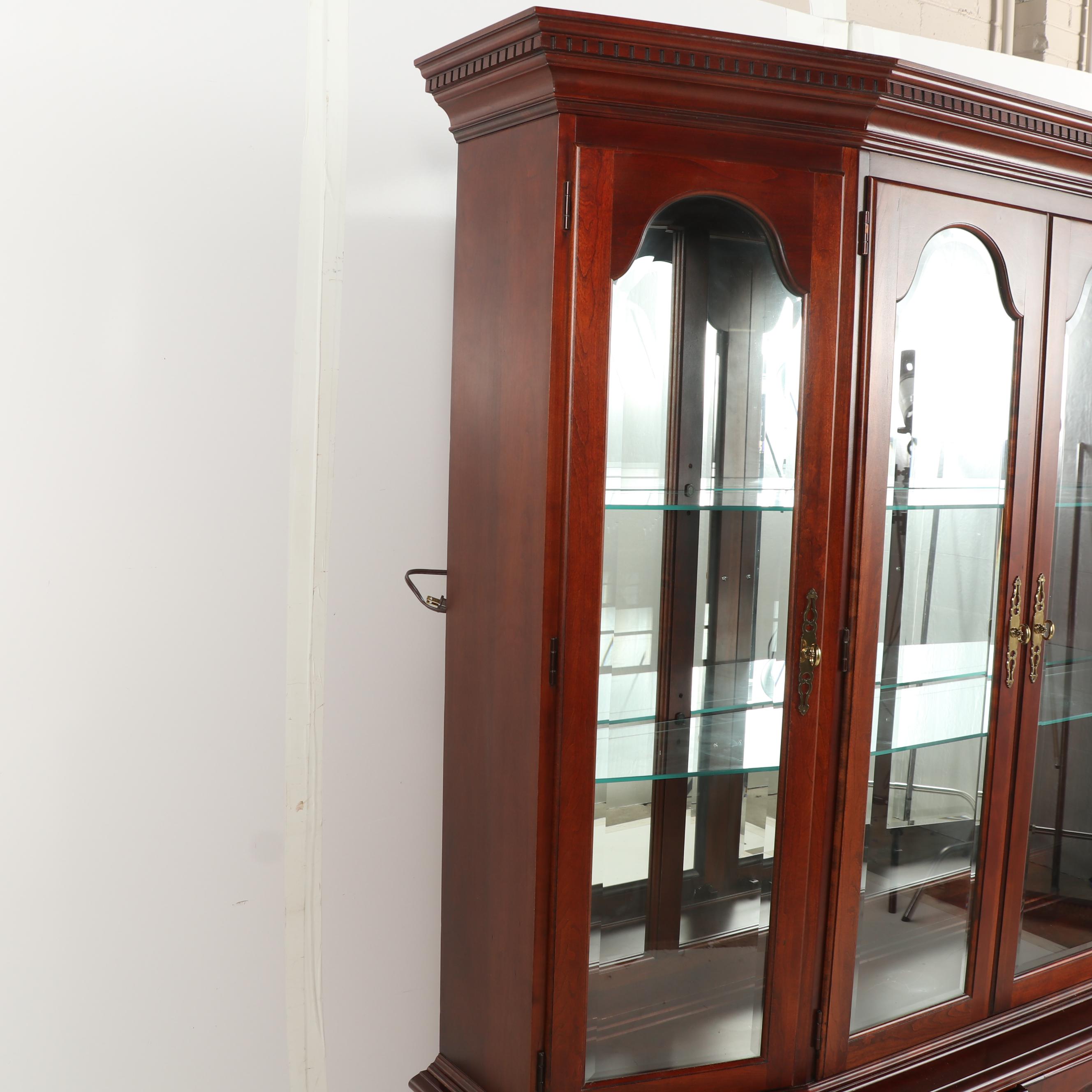 Pennsylvania House Transitional/Federal Style Cherry China Cabinet