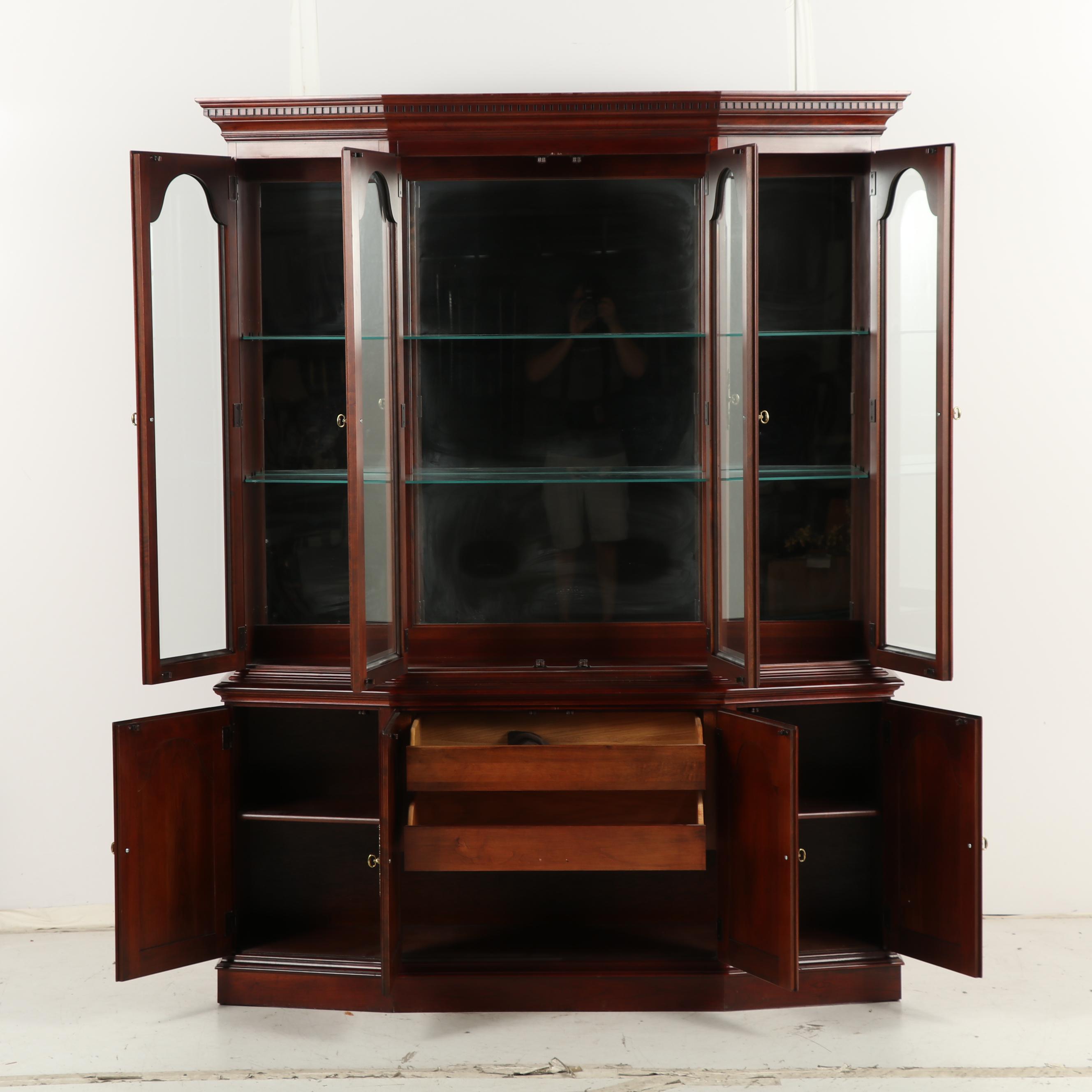 Pennsylvania House Transitional/Federal Style Cherry China Cabinet