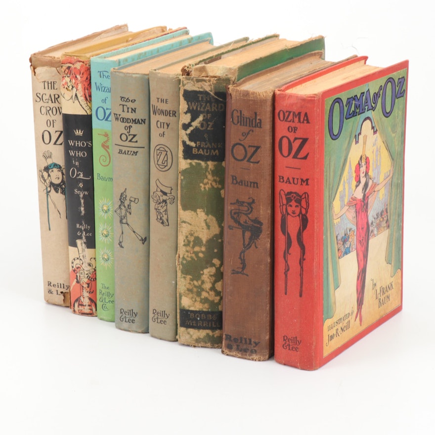 "The Wizard of Oz" and Sequels by L. Frank Baum, Early to Mid 20th Century