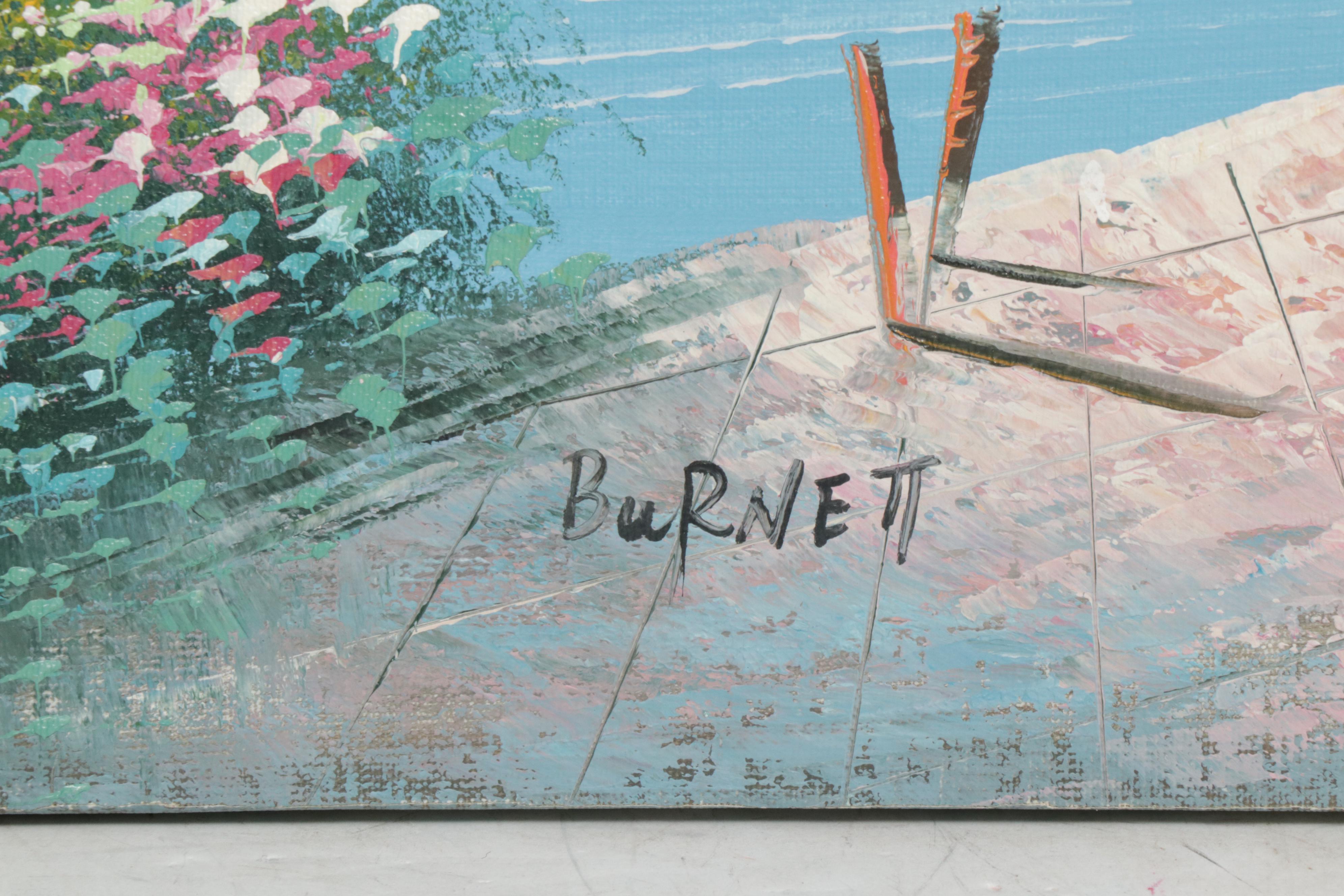 Burnett and Ray Alorman Landscape Oil Paintings