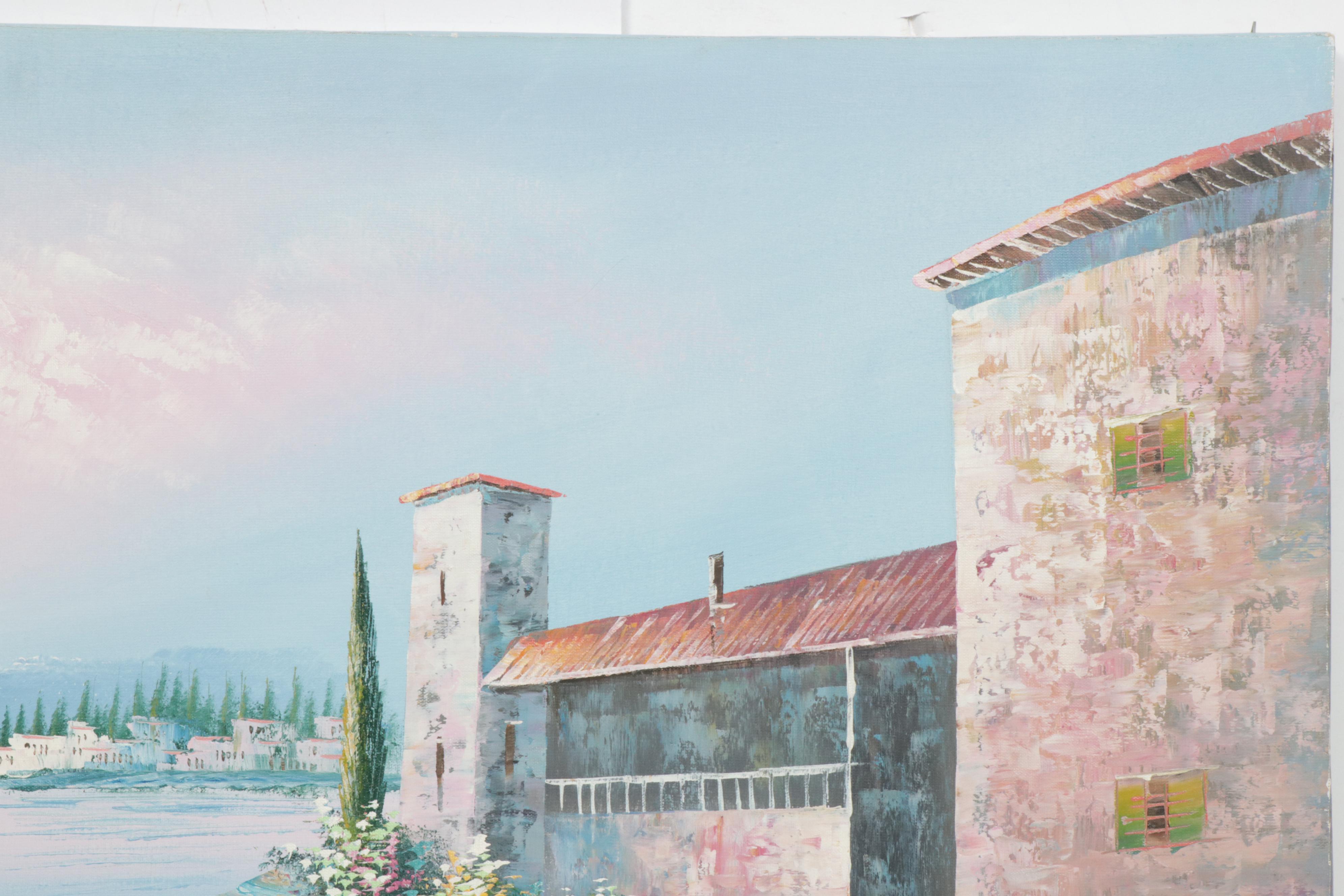 Burnett and Ray Alorman Landscape Oil Paintings