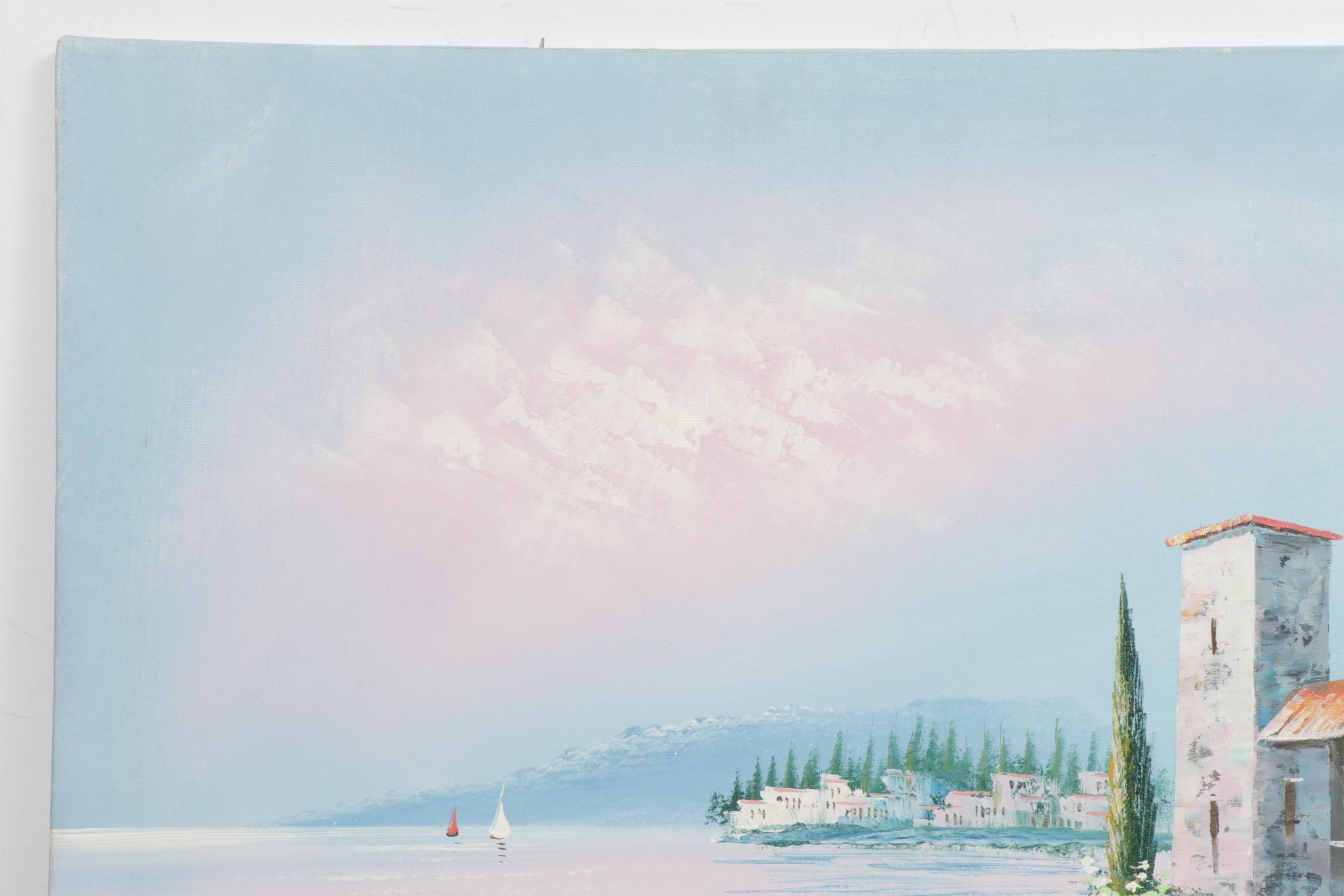 Burnett and Ray Alorman Landscape Oil Paintings