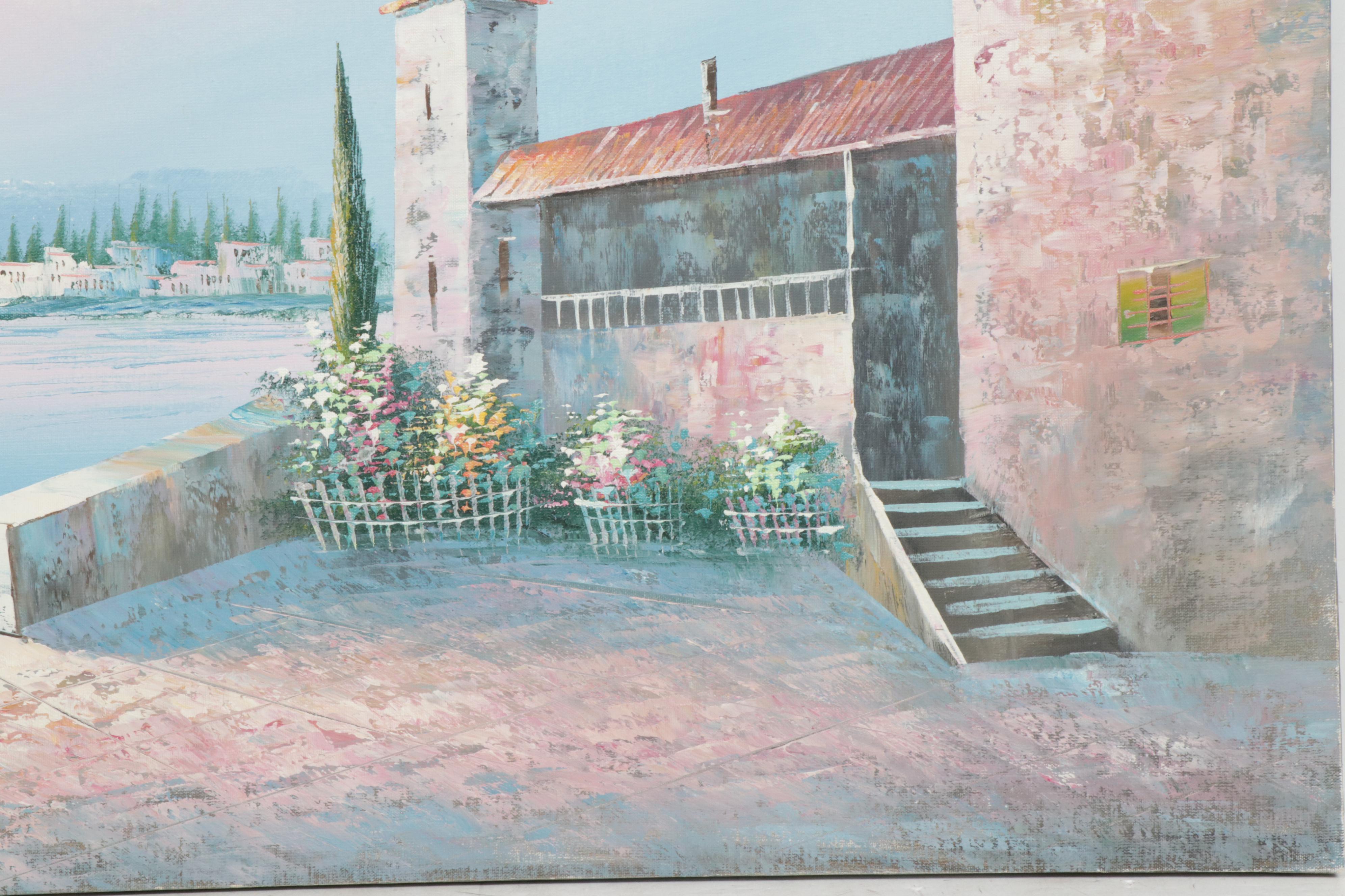 Burnett and Ray Alorman Landscape Oil Paintings