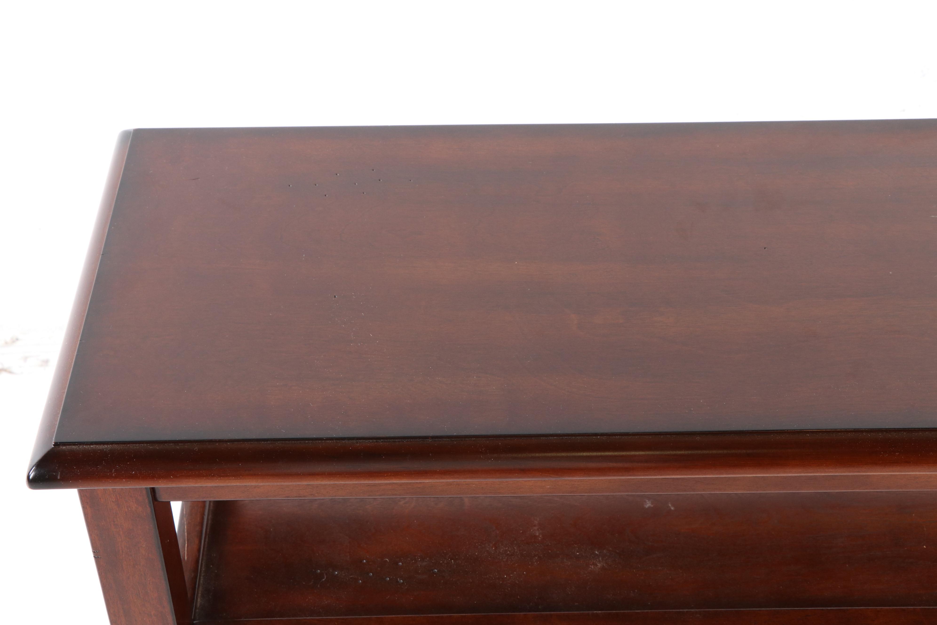 Cherry Console Table, Contemporary