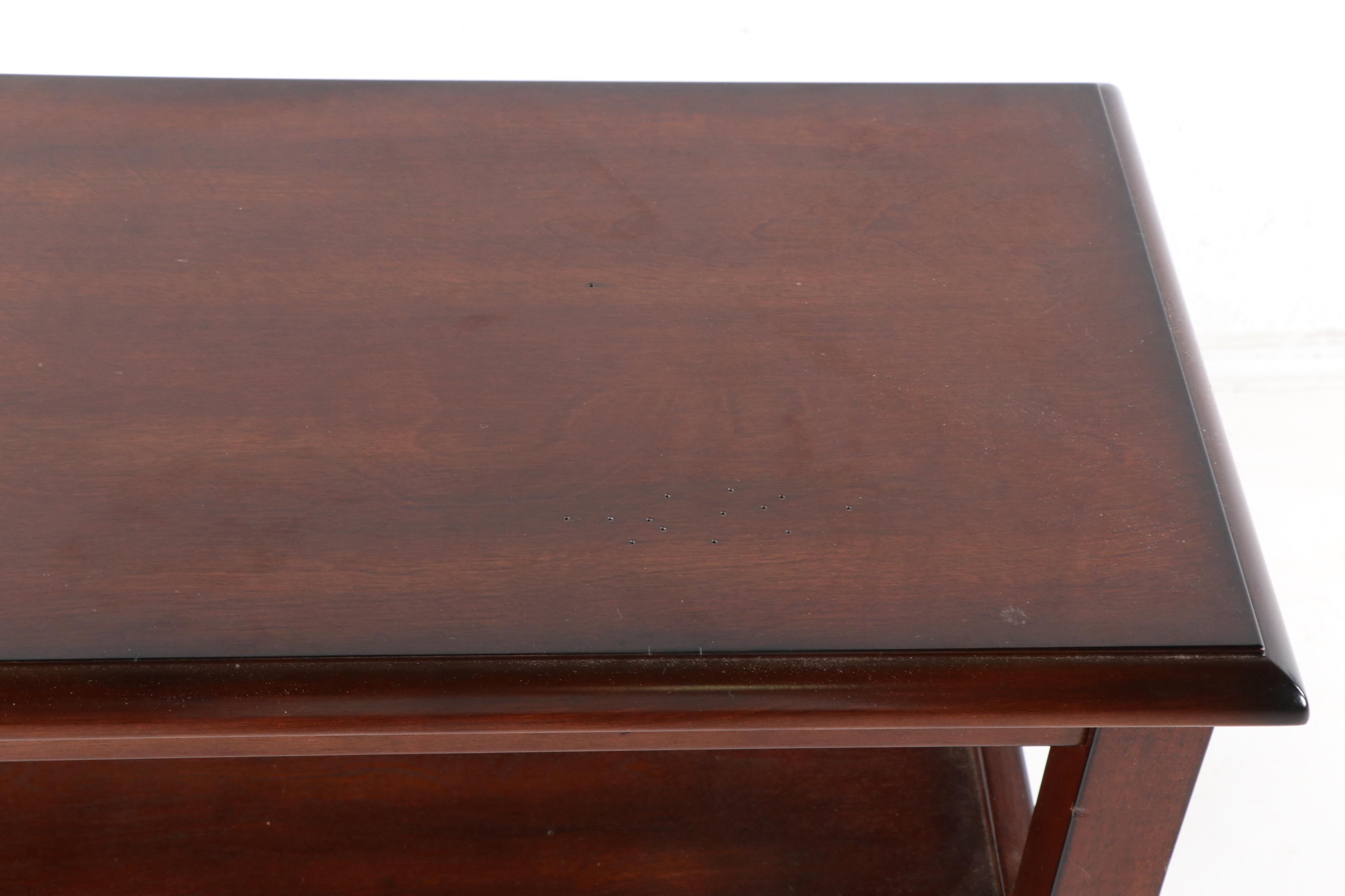 Cherry Console Table, Contemporary