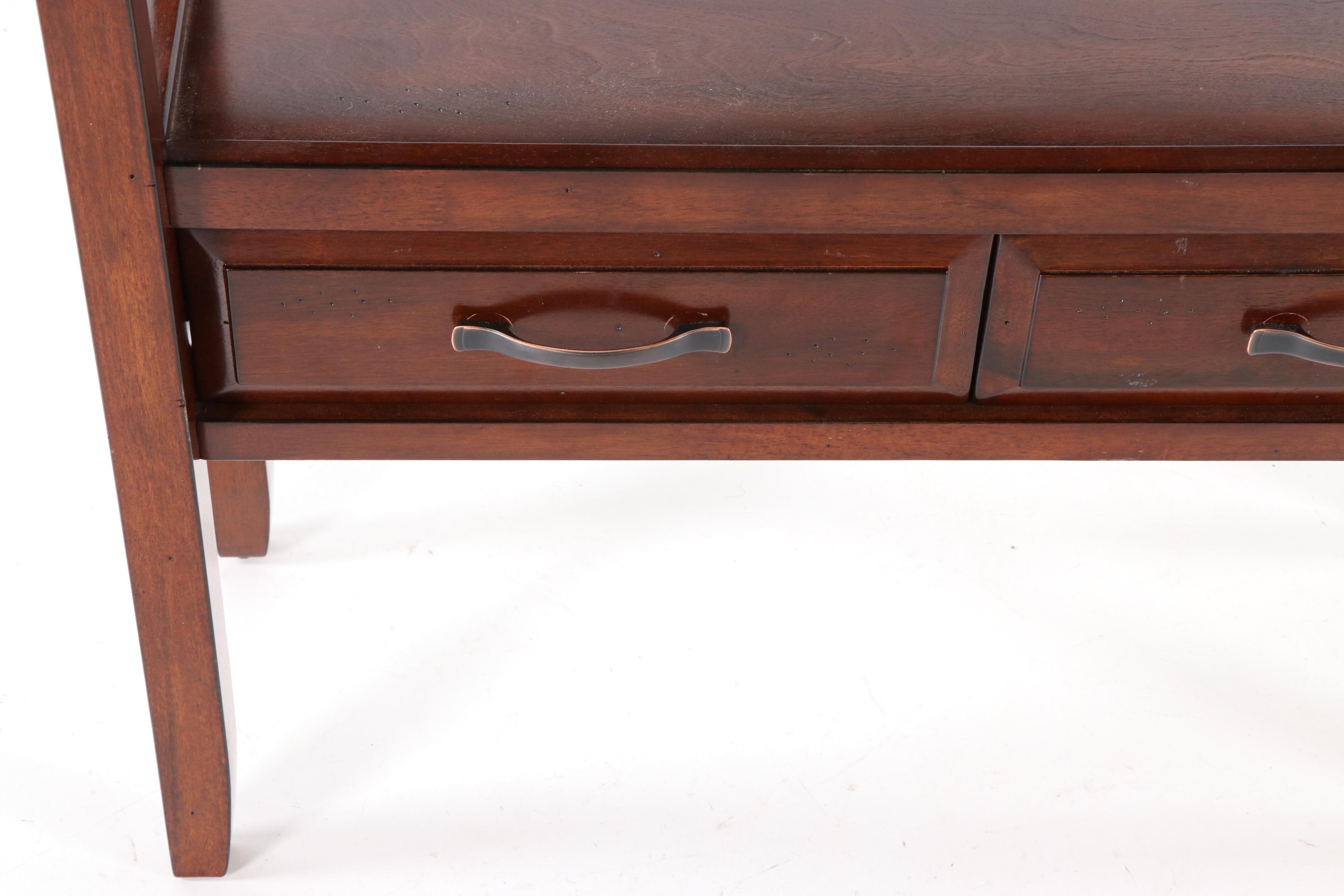 Cherry Console Table, Contemporary