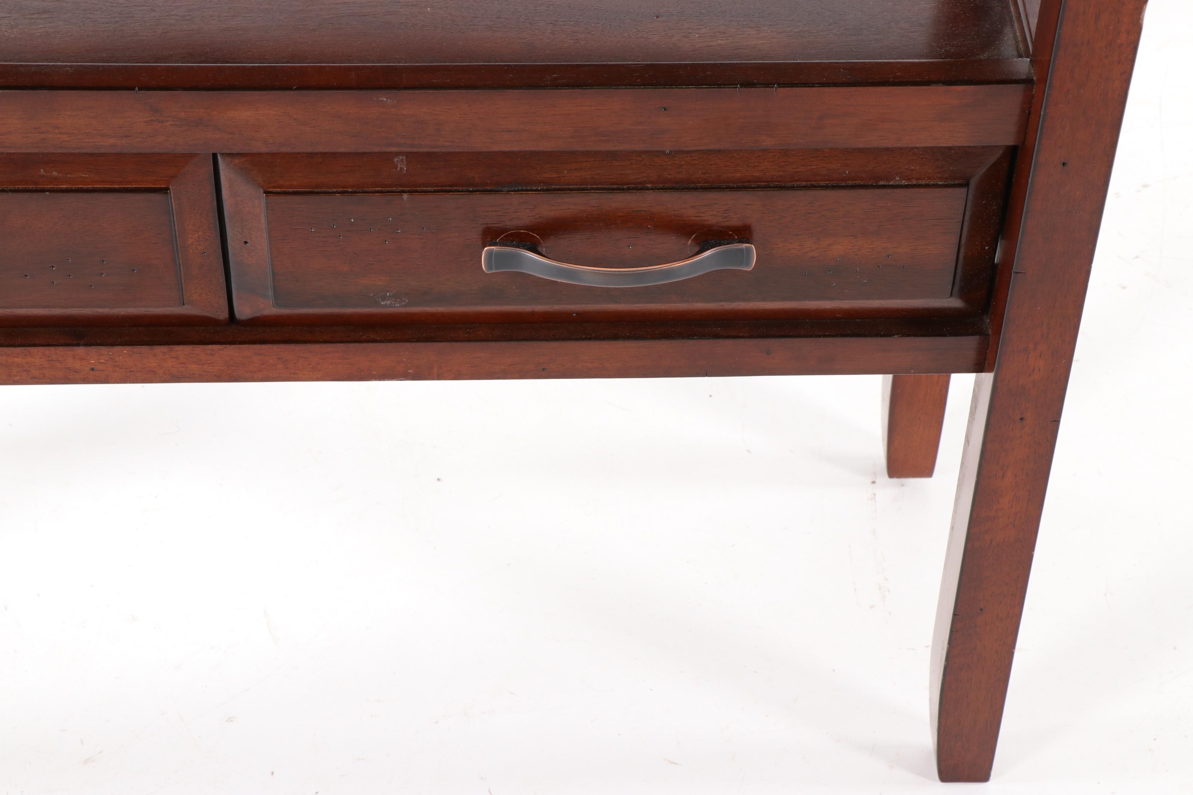 Cherry Console Table, Contemporary
