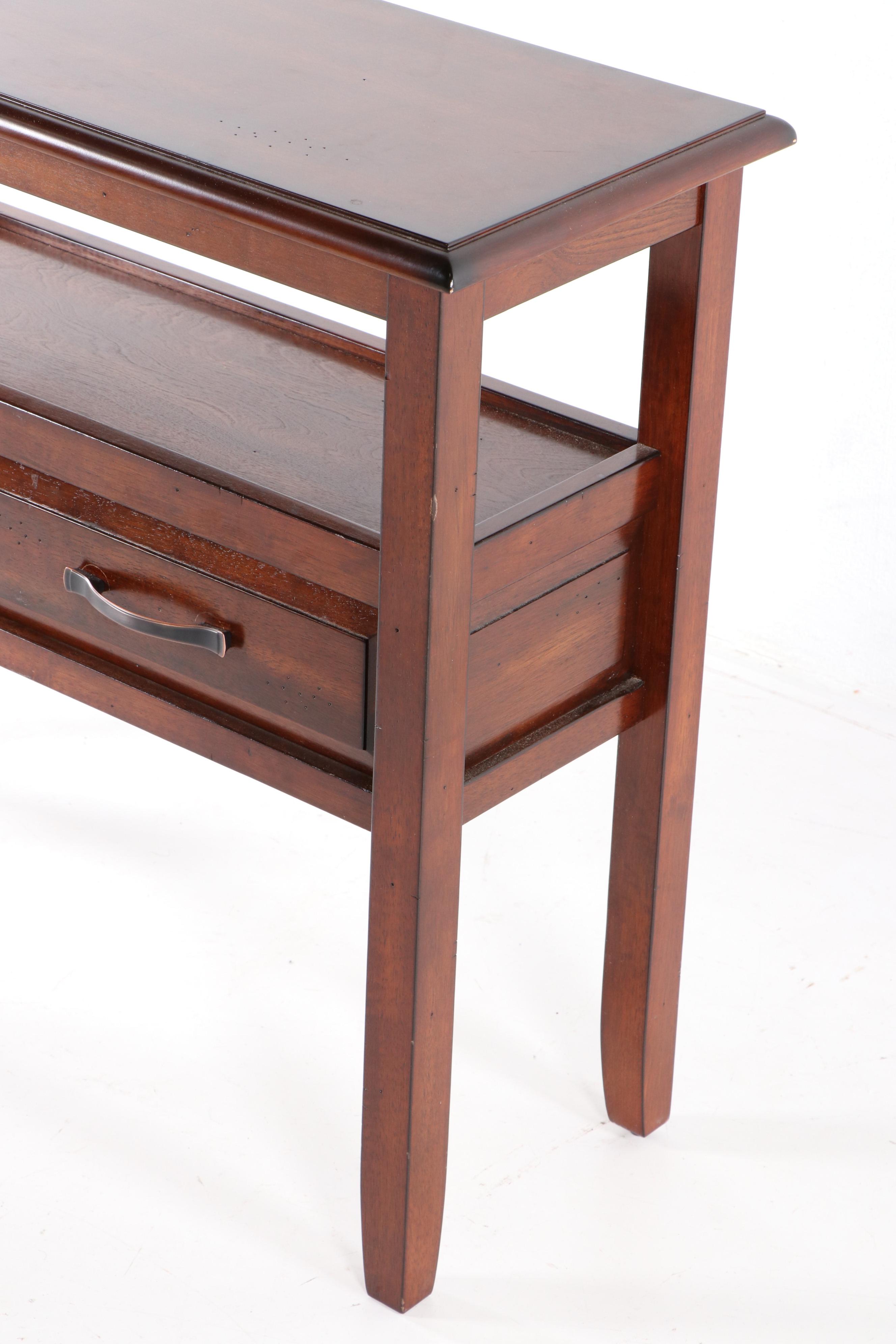 Cherry Console Table, Contemporary