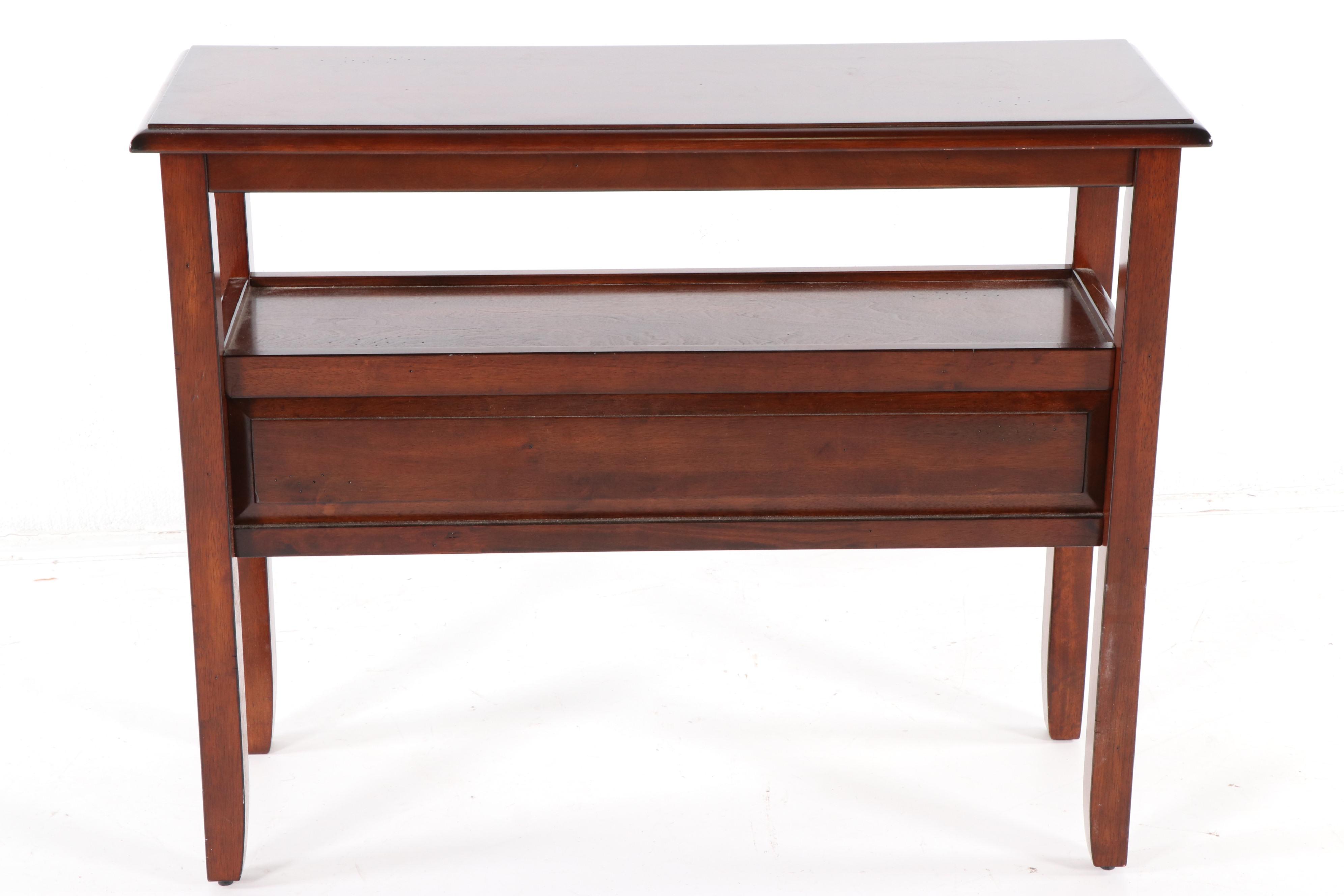 Cherry Console Table, Contemporary