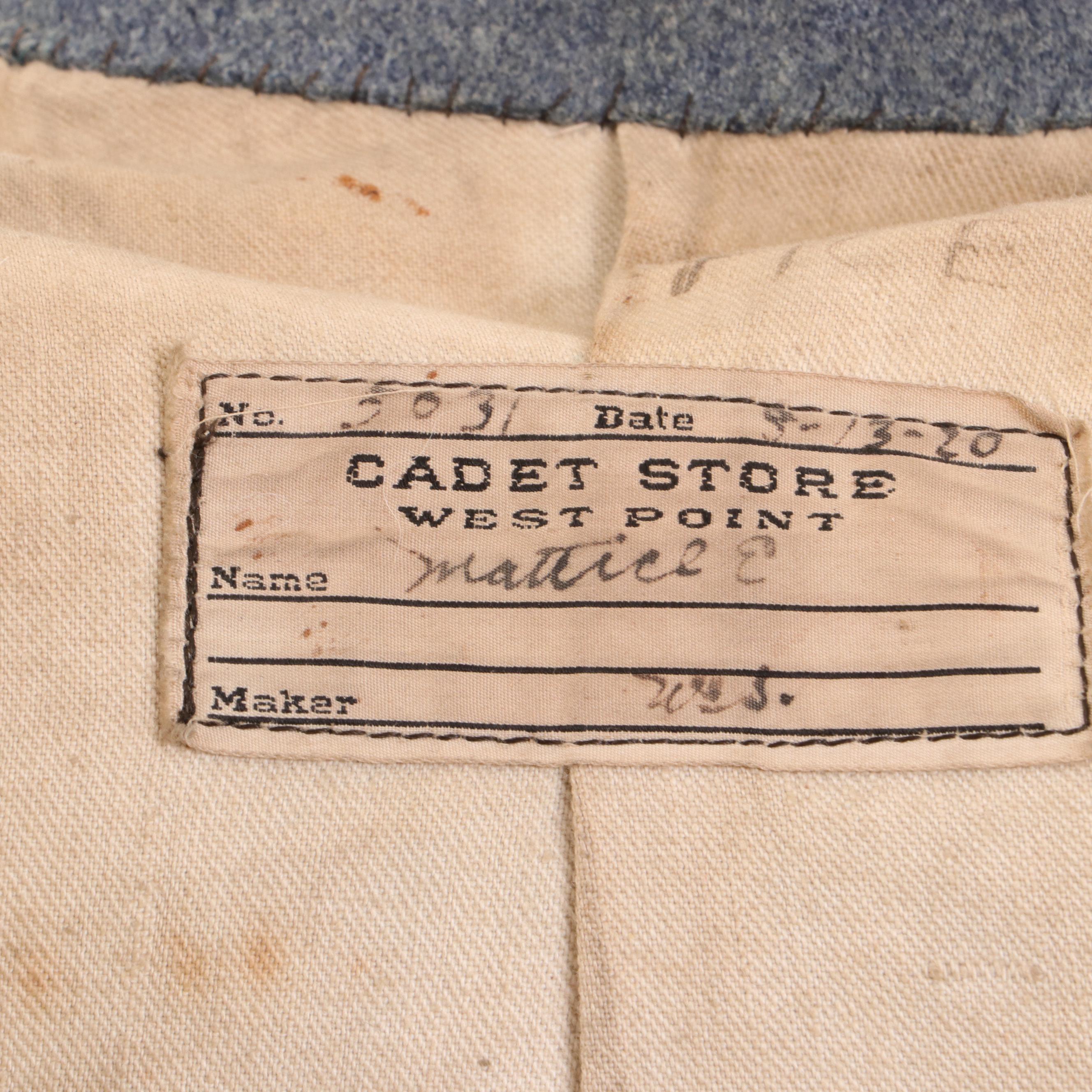 1920s West Point United States Army Cadet Wool Uniform