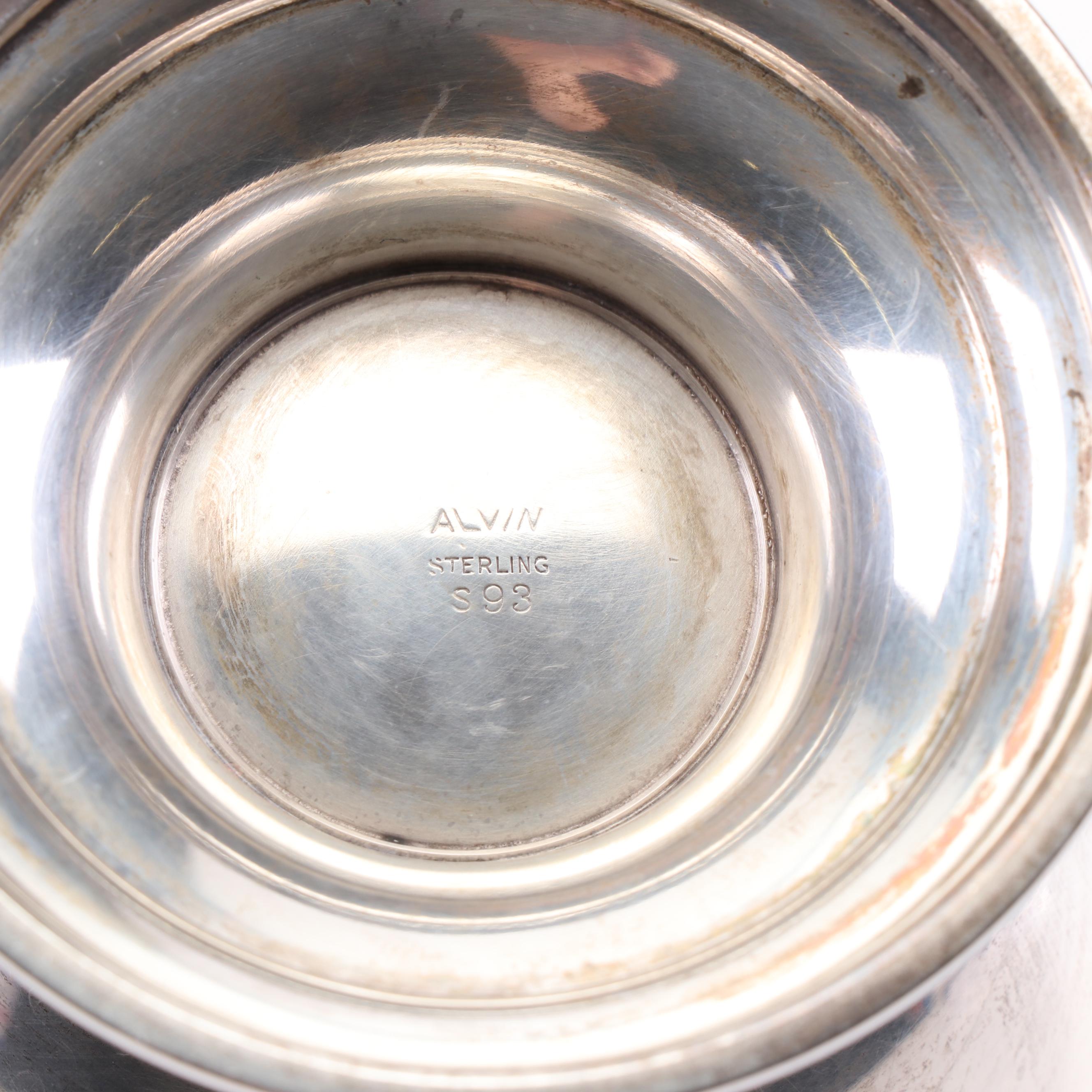 Alvin Mfg. Co. Sterling Silver Tea and Coffee Service