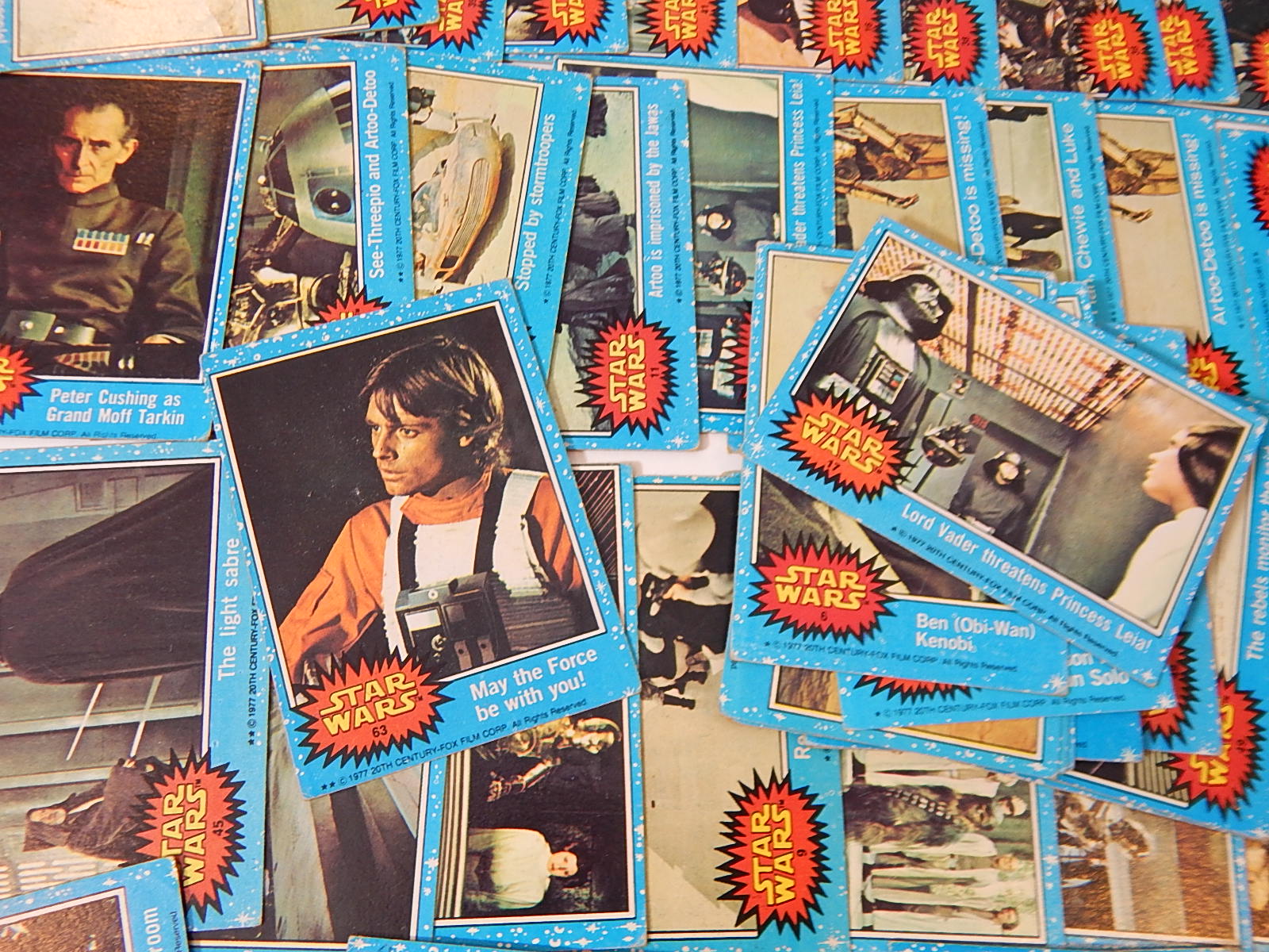 Original 1977 "Star Wars" Trading Cards