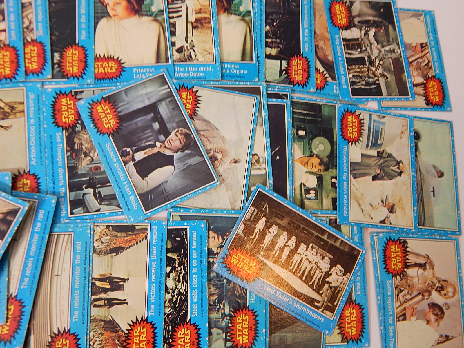 Original 1977 "Star Wars" Trading Cards