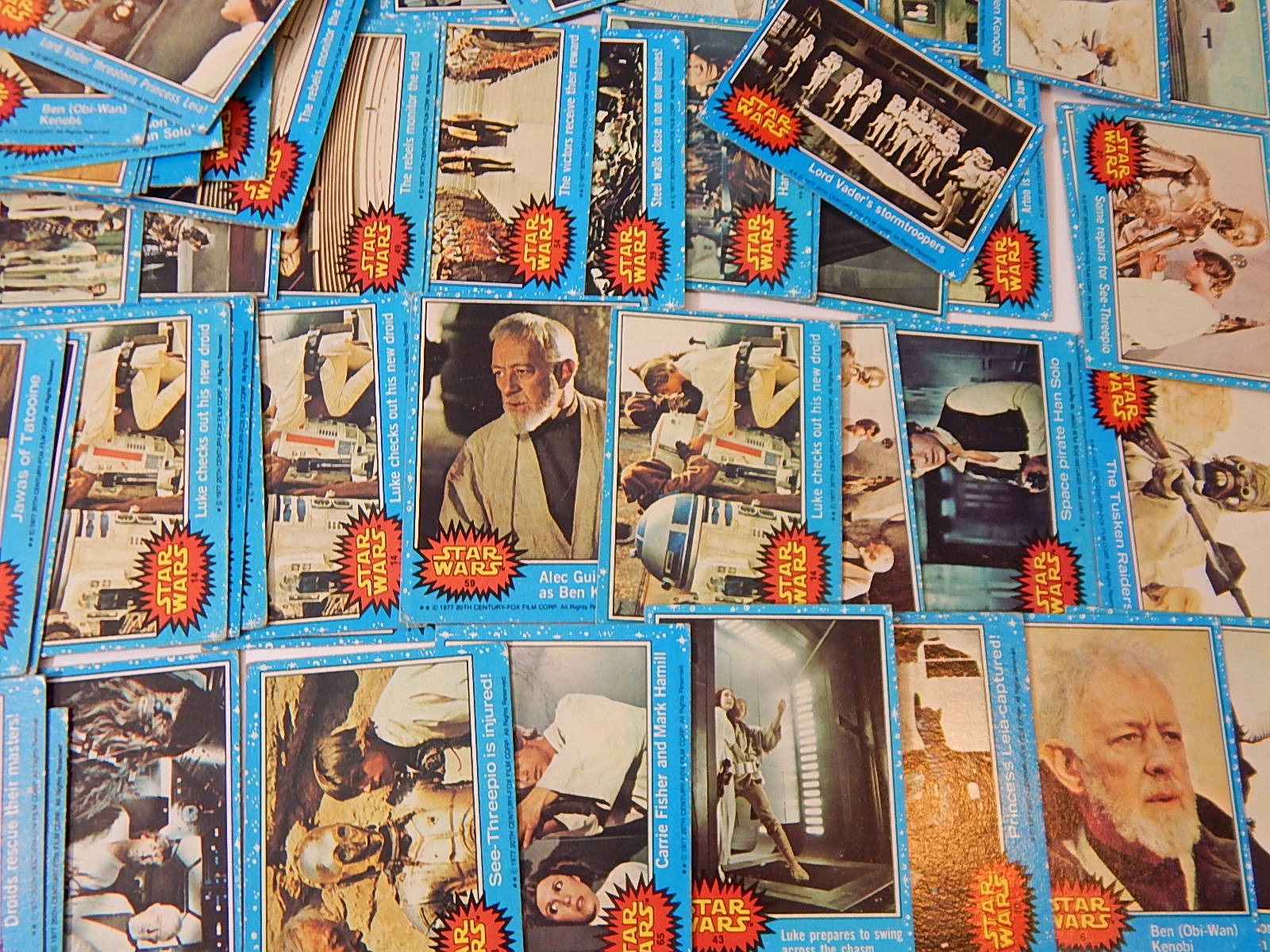 Original 1977 "Star Wars" Trading Cards
