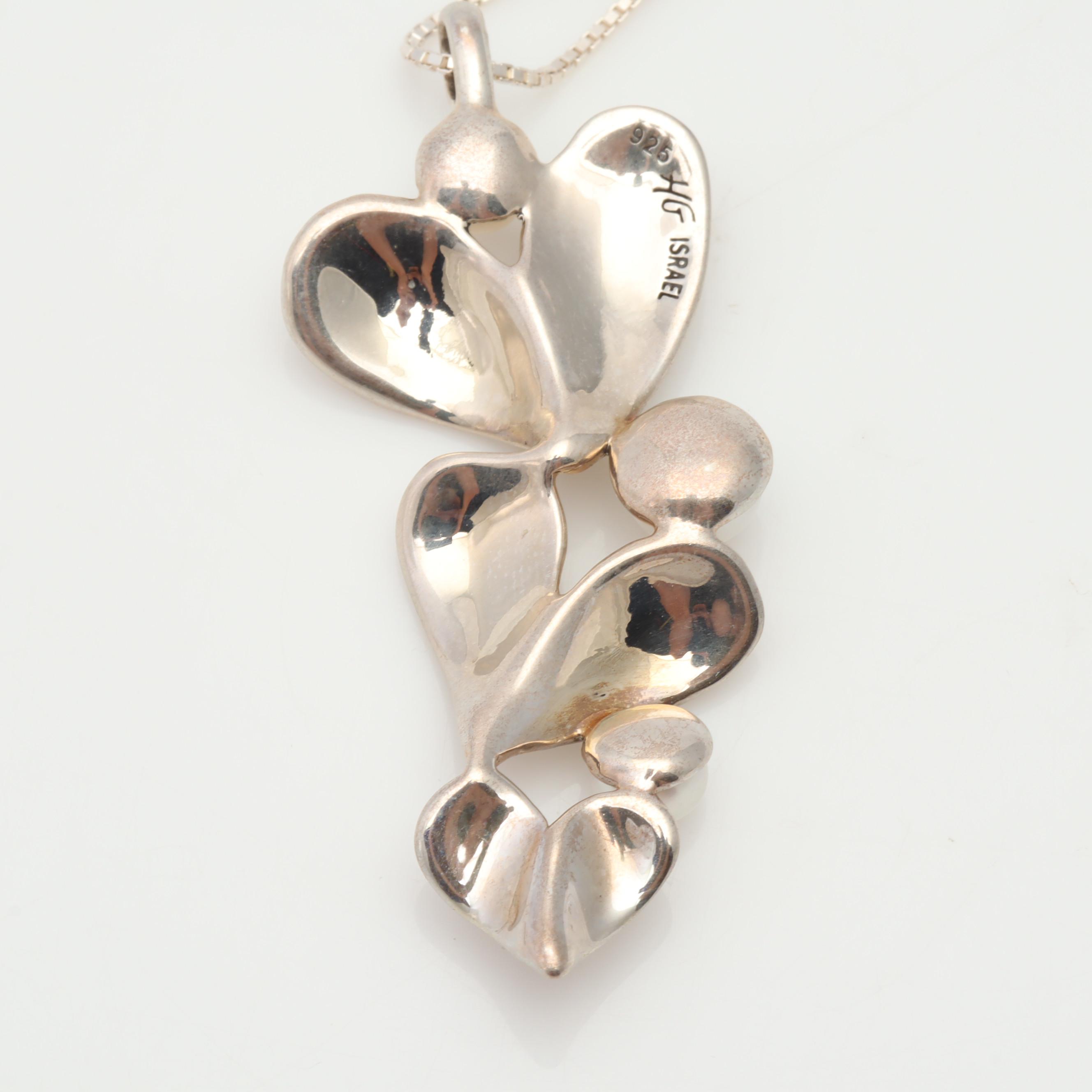 Hagit Gorali Sterling Silver and Cultured Pearl Jewelry