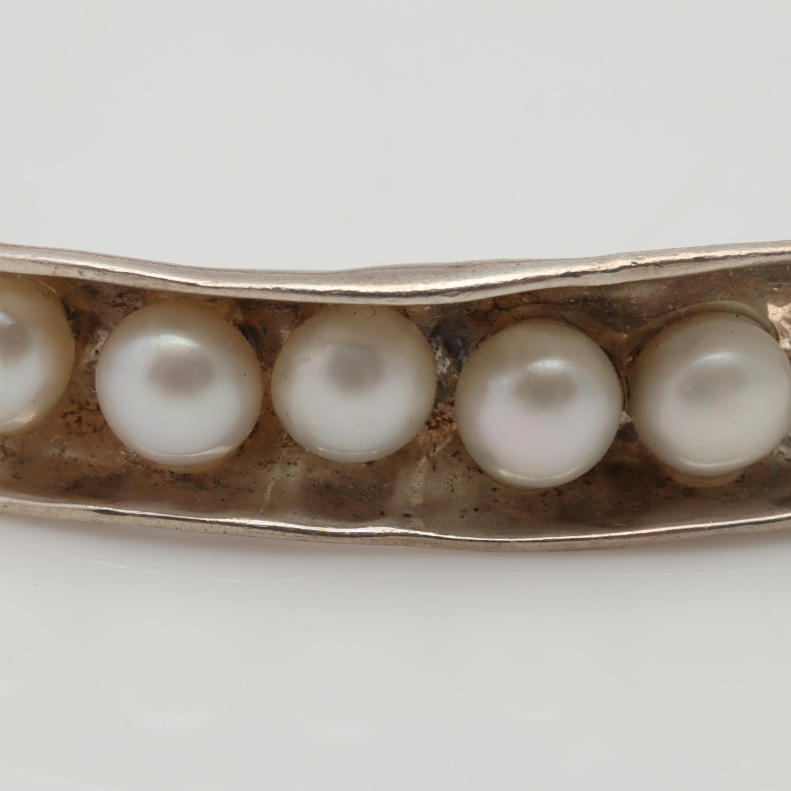 Hagit Gorali Sterling Silver and Cultured Pearl Jewelry