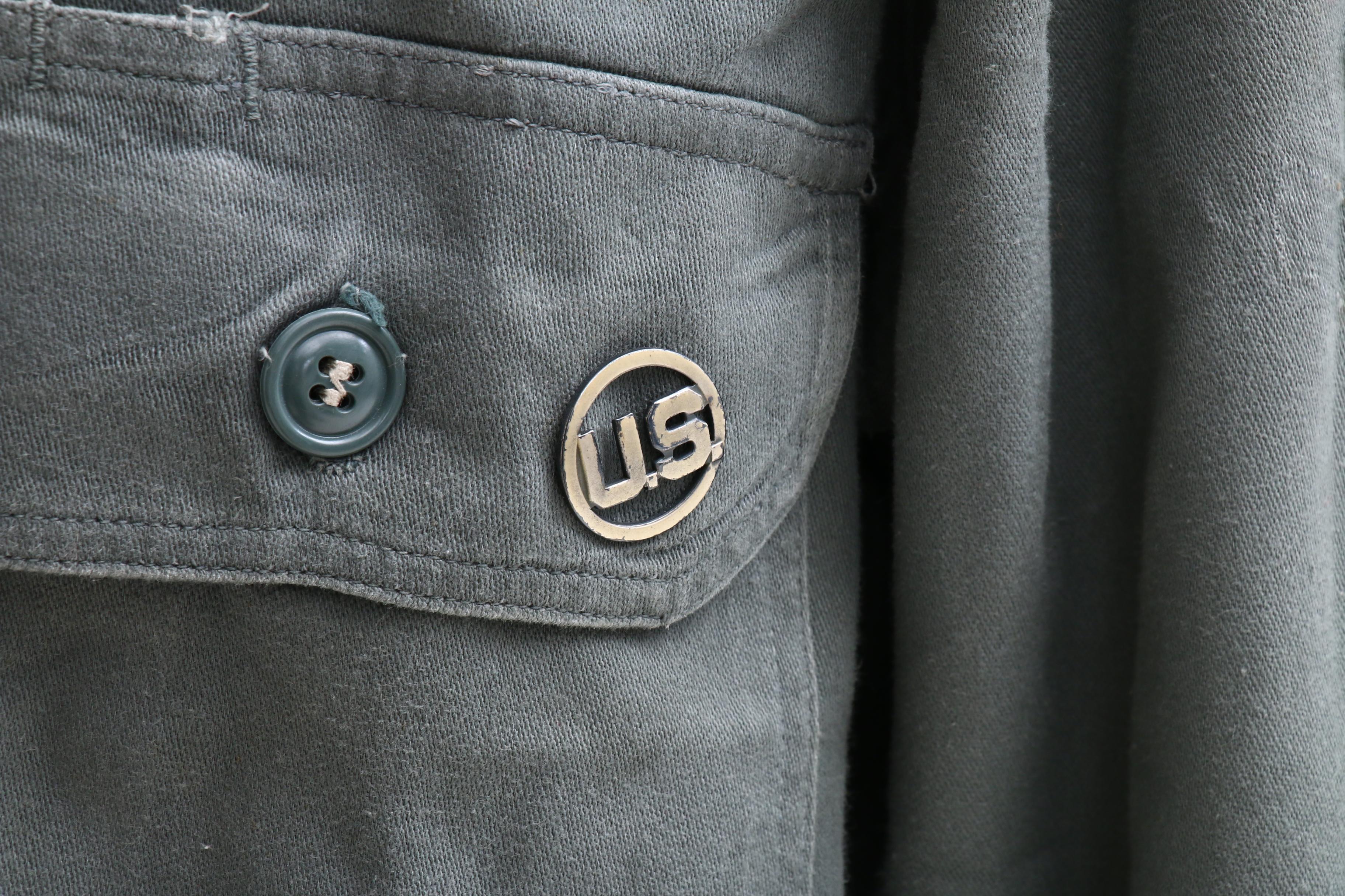 United States Air Force 1st Class Airman Vietnam War Work Uniform, Circa 1960