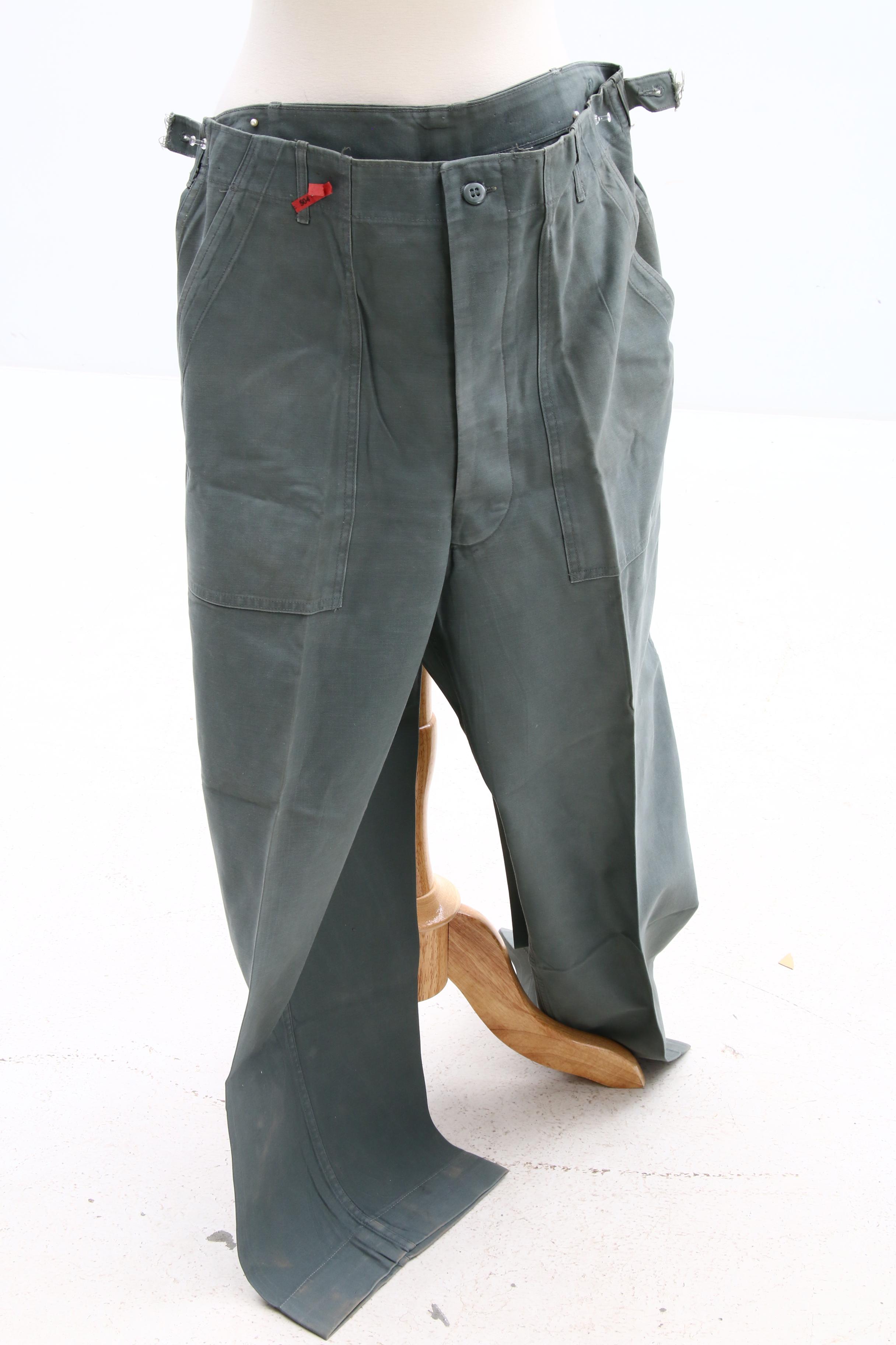 United States Air Force 1st Class Airman Vietnam War Work Uniform, Circa 1960