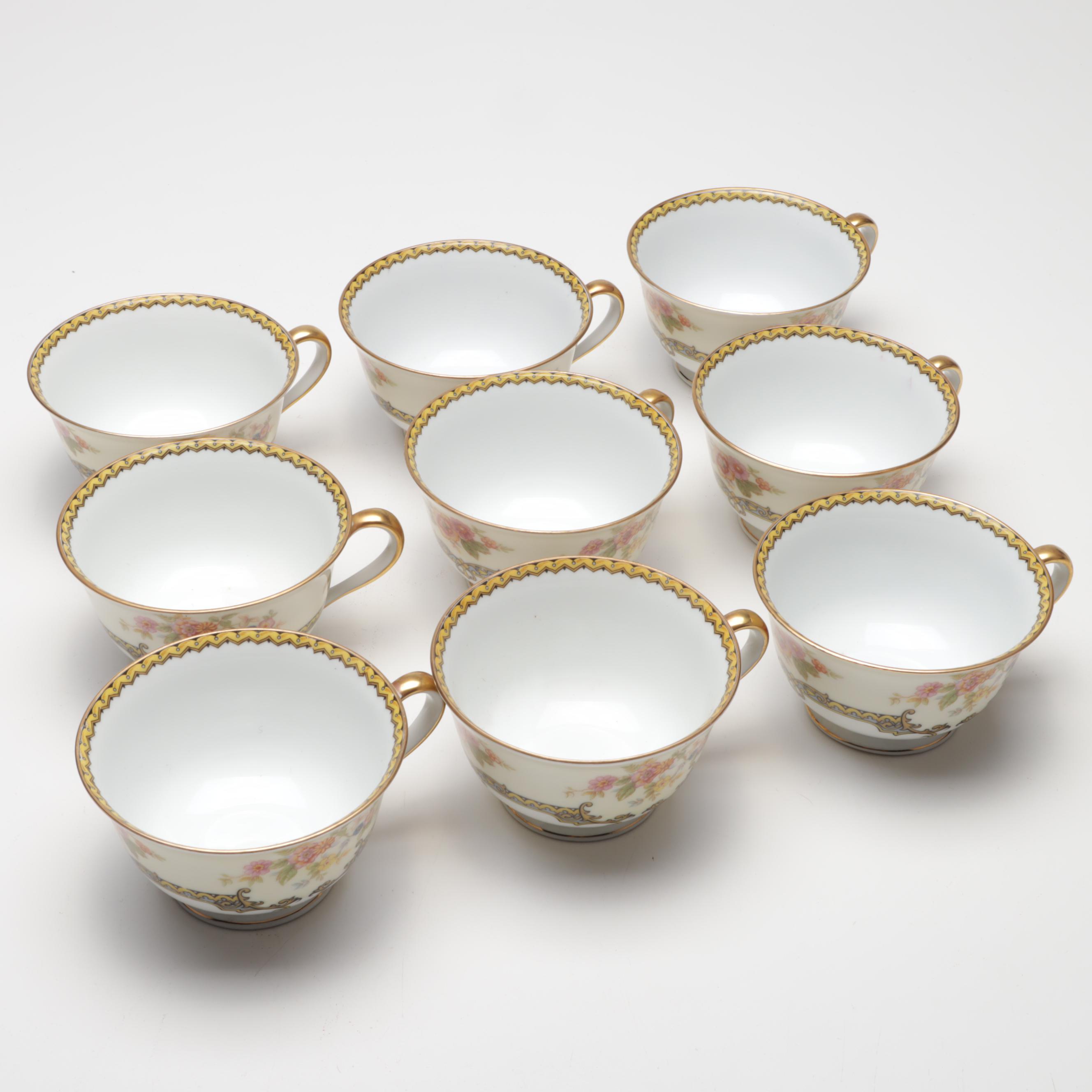 Noritake "Aubery" Gilded Dinnerware, Vintage