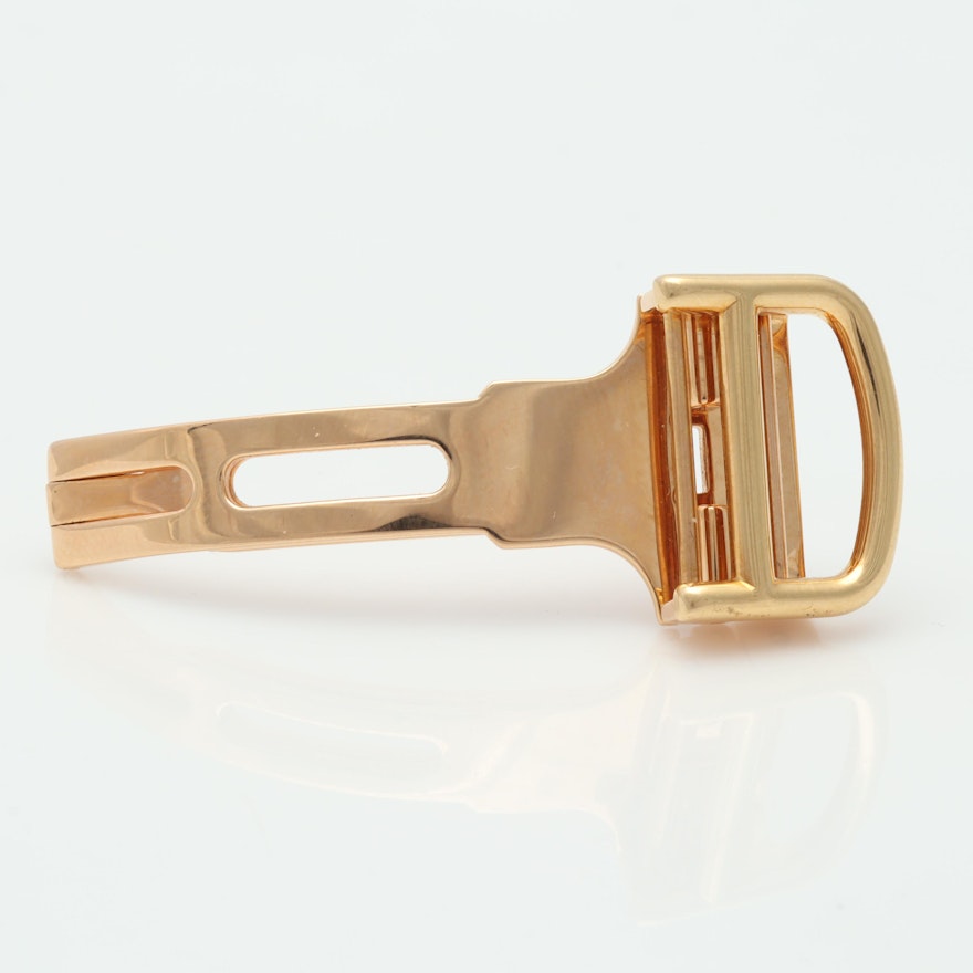 Cartier 18K Rose Gold Deployment Buckle