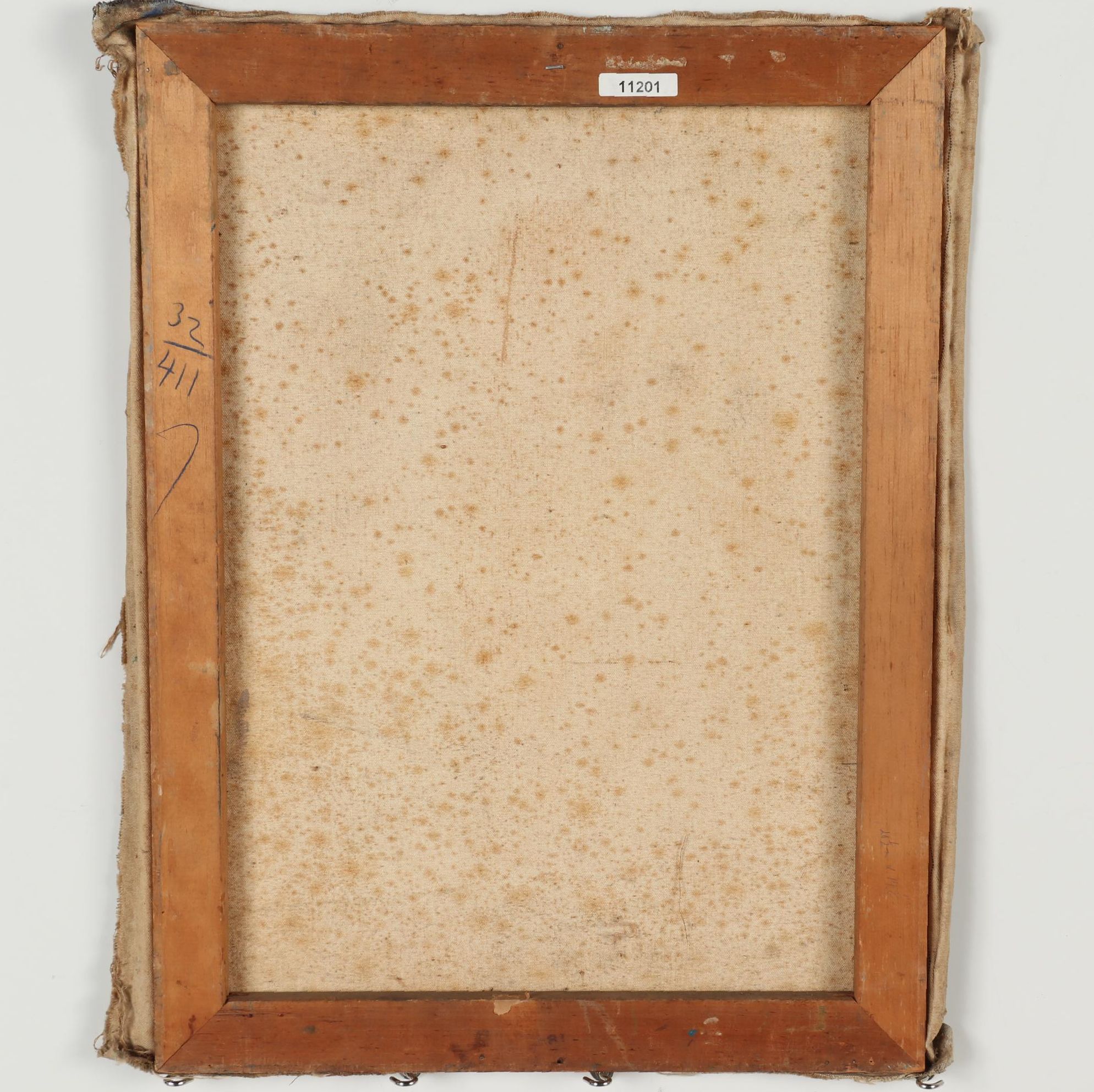 Thomas Brownell Eldred Oil Portrait of Young Woman