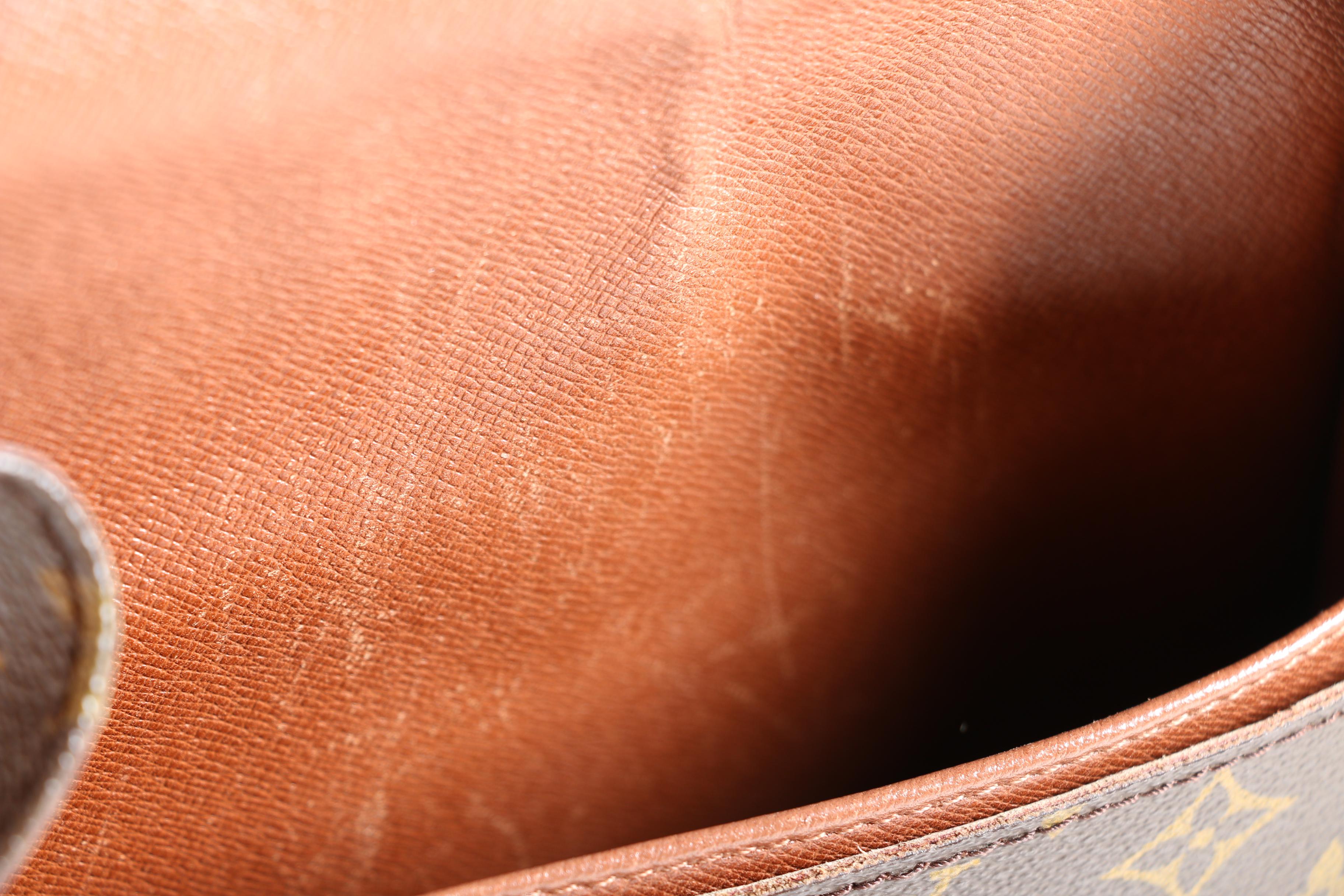 Louis Vuitton Paris Cartouchiere MM Bag in Monogram Canvas and Leather, Vintage