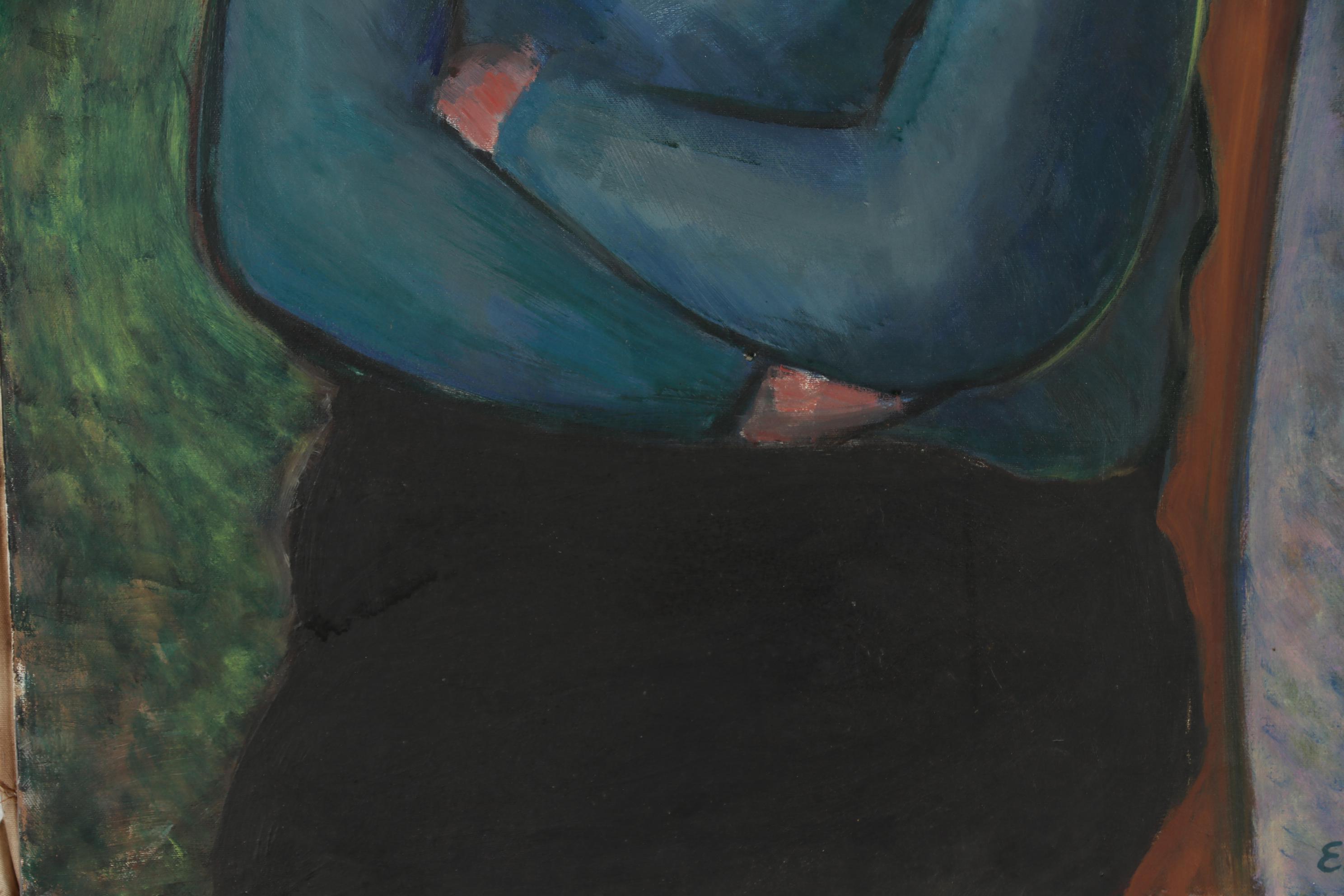 Thomas Eldred Oil Painting "Portrait of Gorden Eldred"