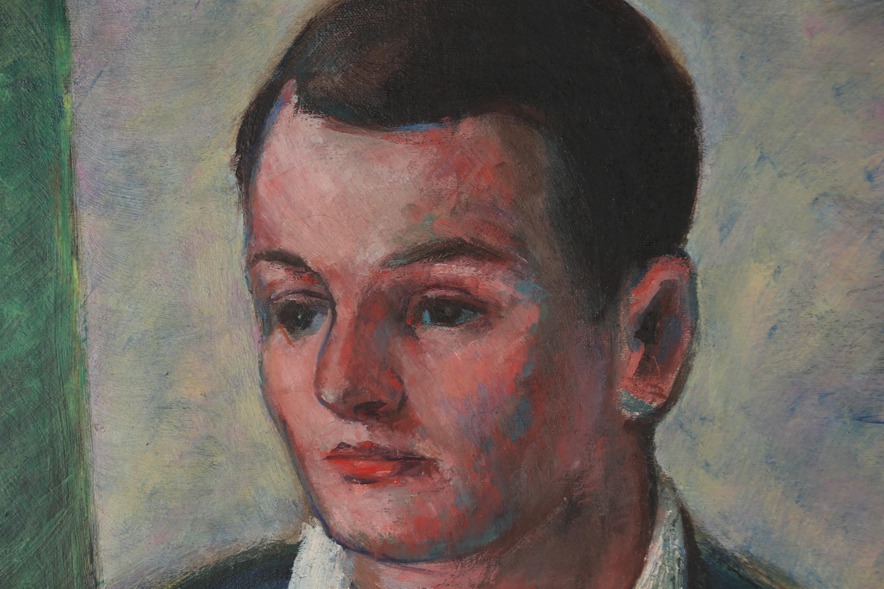 Thomas Eldred Oil Painting "Portrait of Gorden Eldred"