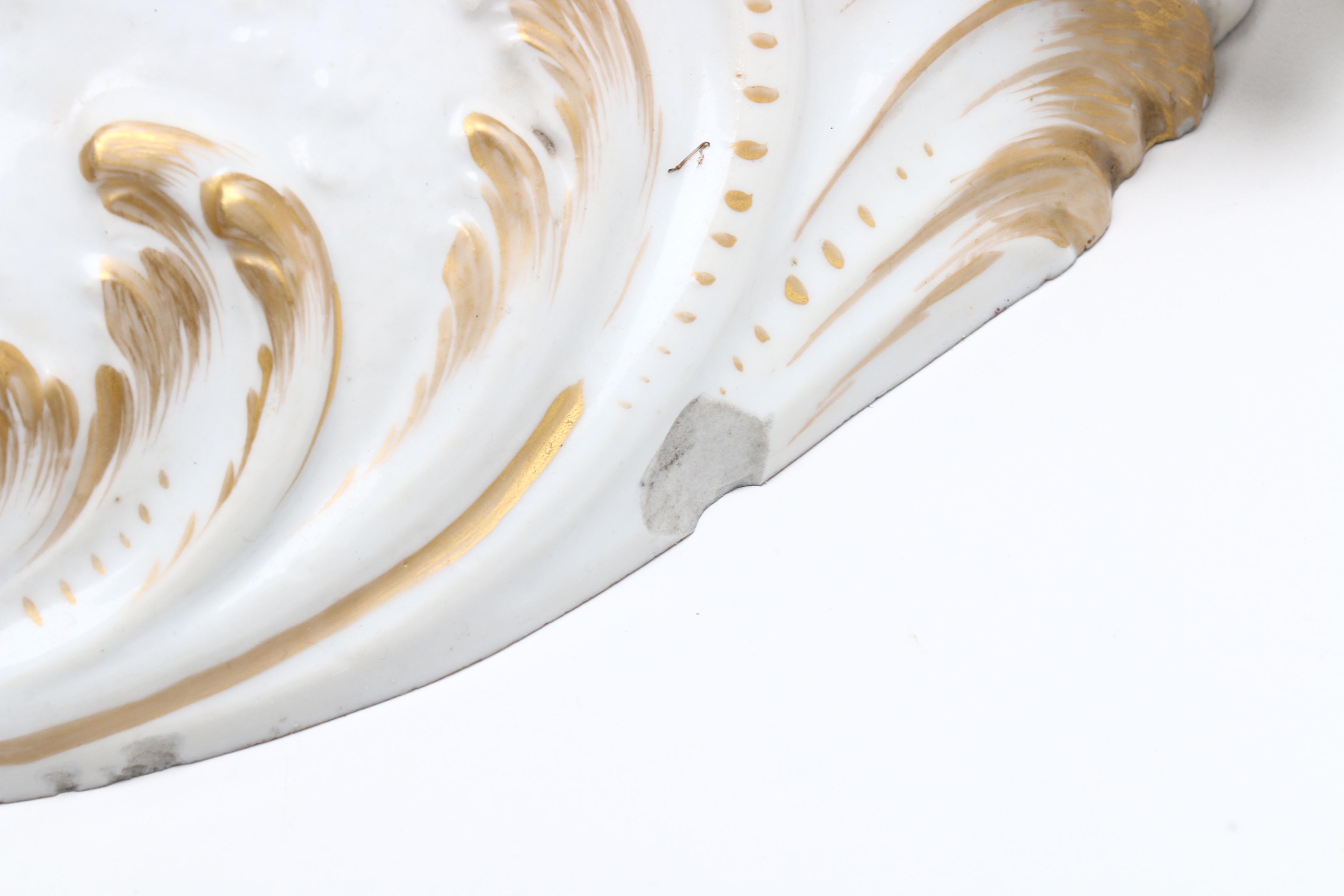 Large Pair of Bourdois and Bloch Porcelain Macaw Figures, Late 19th/Early 20th C