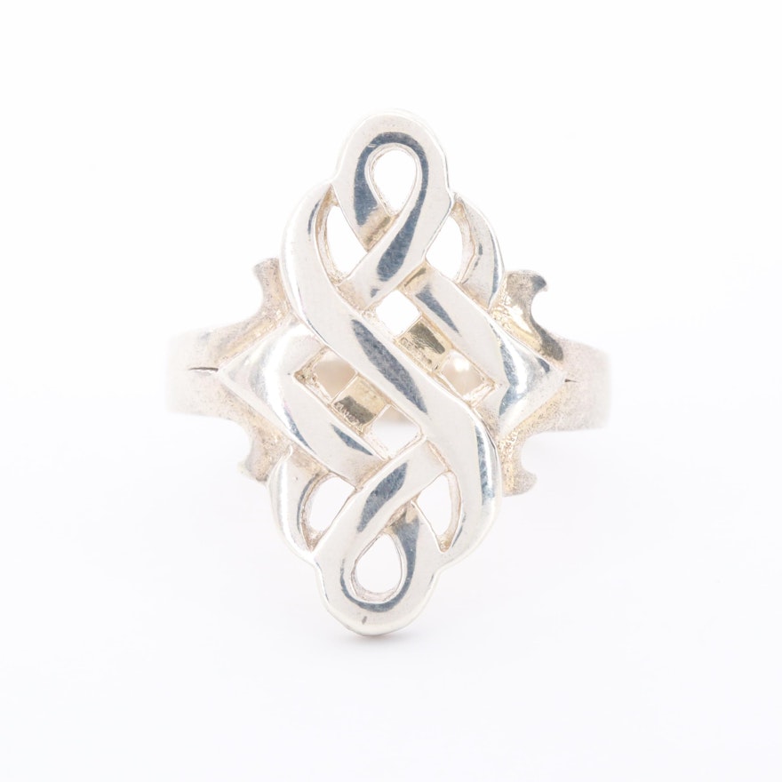 Sterling Silver Knot Ring