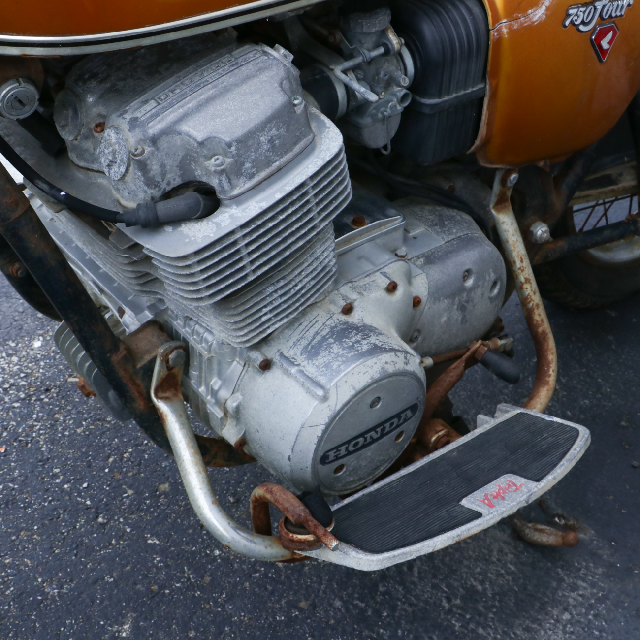 1970 Honda CB750 Four Motorcycle Parts Bike, No Title