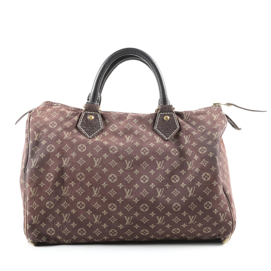 Louis Vuitton Paris Mini Lin Croisette Speedy 30