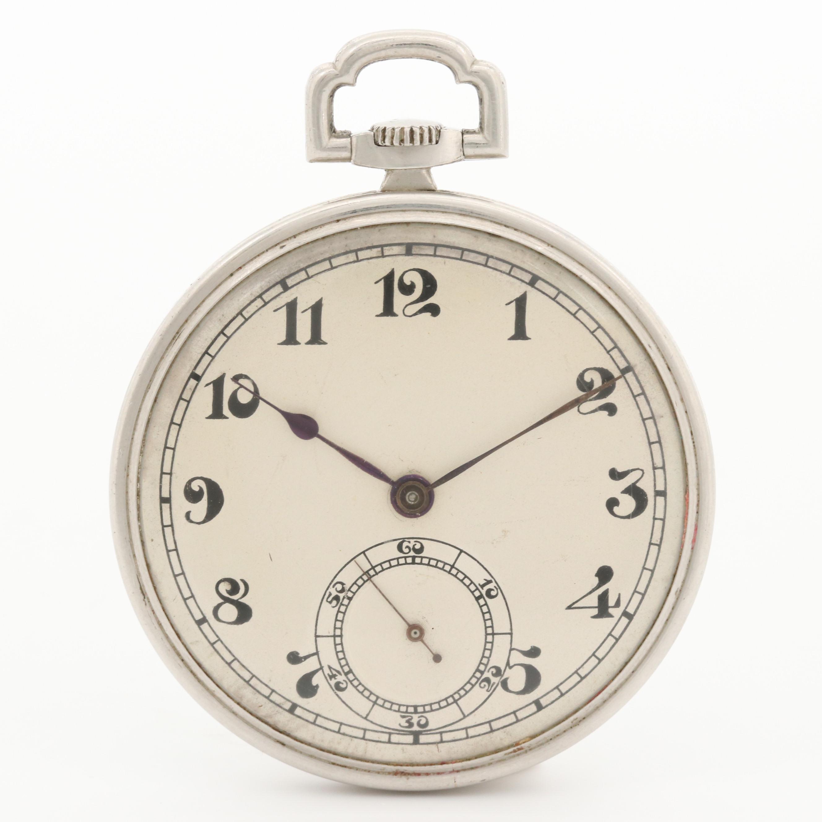 Haas Swiss Platinum Pocket Watch
