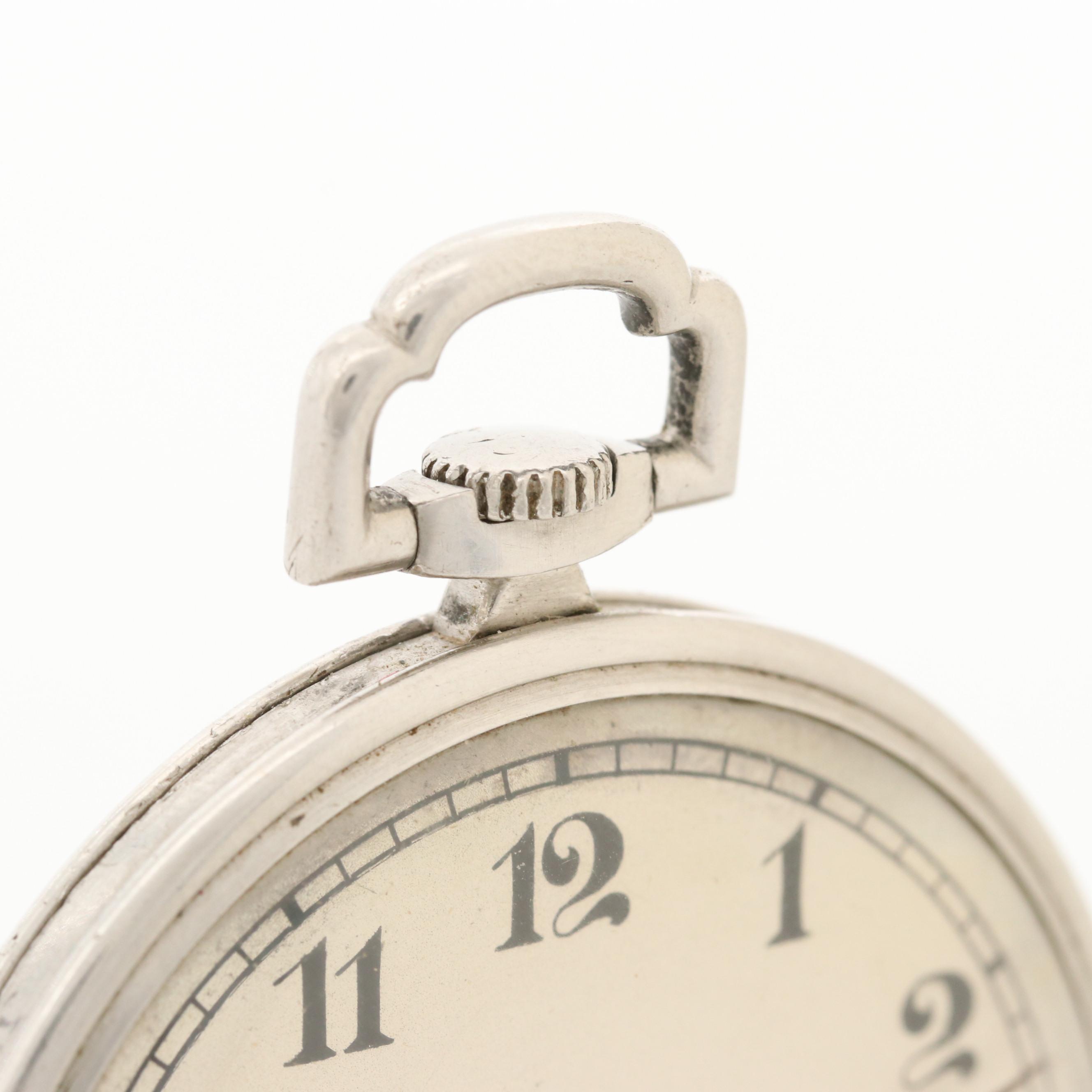 Haas Swiss Platinum Pocket Watch