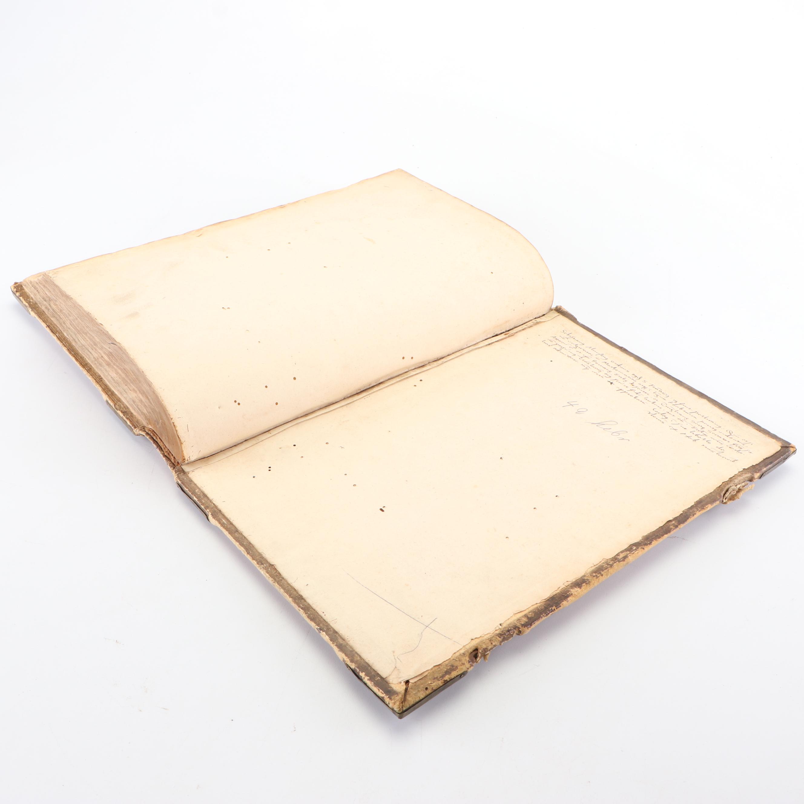 1534 First Edition Sebastian Münster "Hebraica Biblia" Volume I