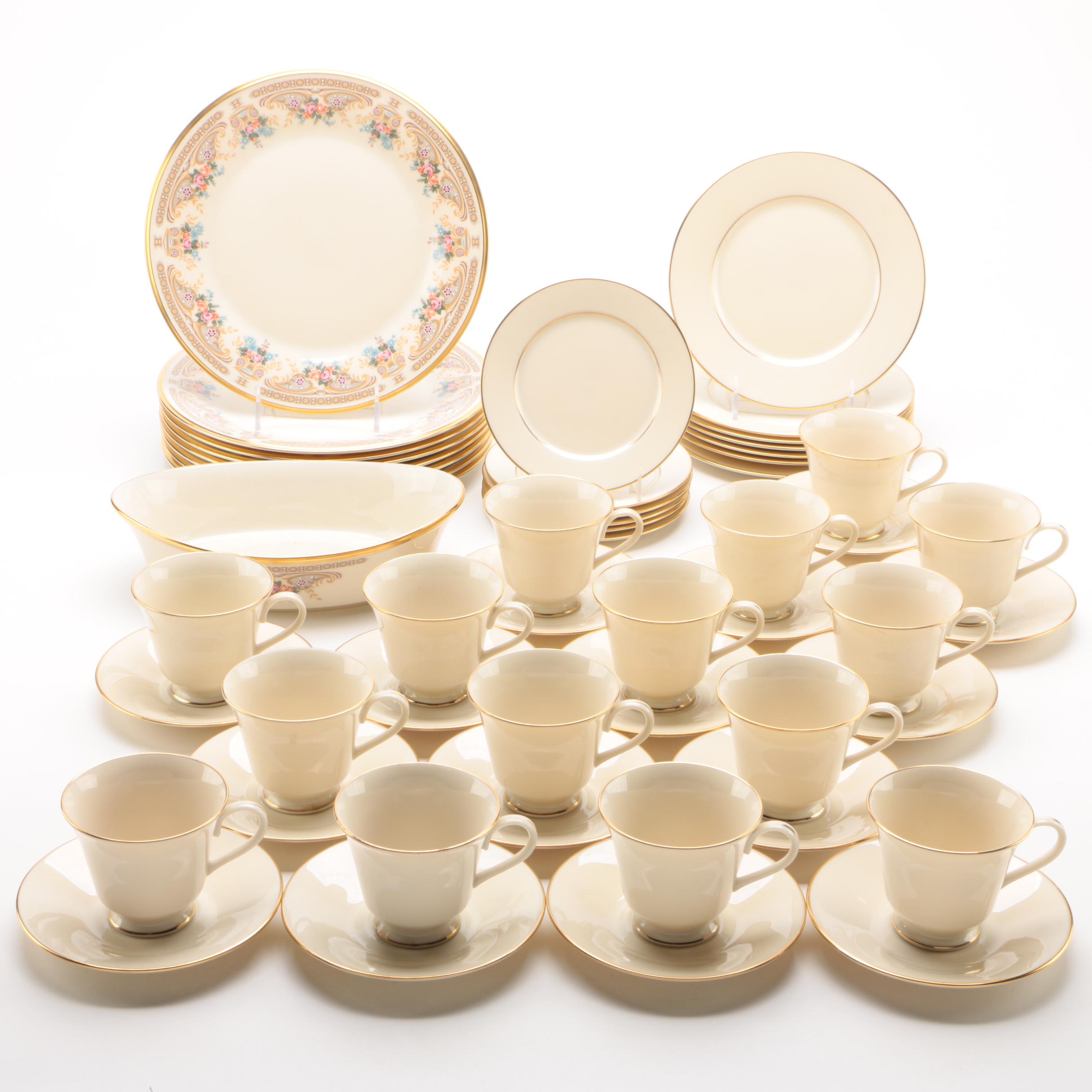 Lenox "Versailles" and "Hayworth" China Dinnerware, Vintage