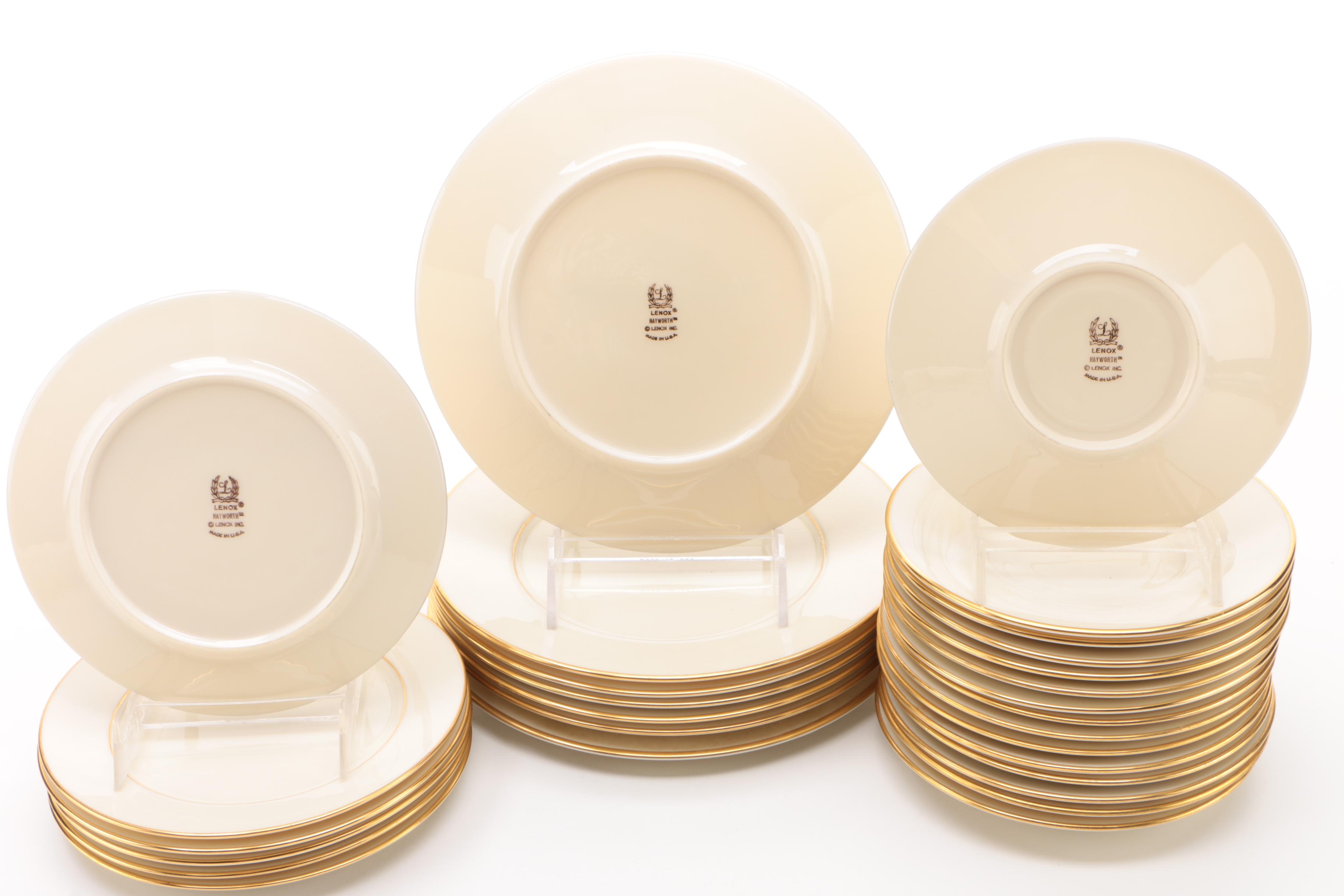 Lenox "Versailles" and "Hayworth" China Dinnerware, Vintage